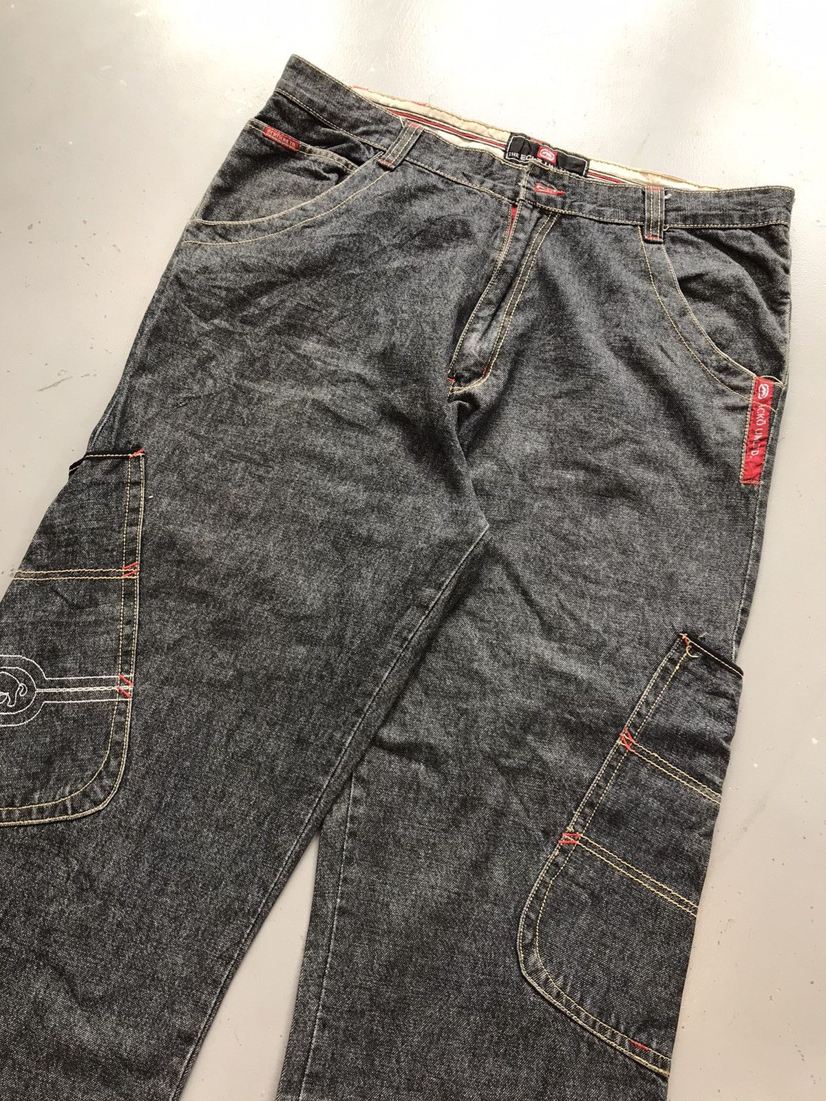 Ecko Unltd. × Vintage Vintage Ecko UNLTD multiple big pockets baggyfit cargo Size US 38 / EU 54 - 5 Thumbnail