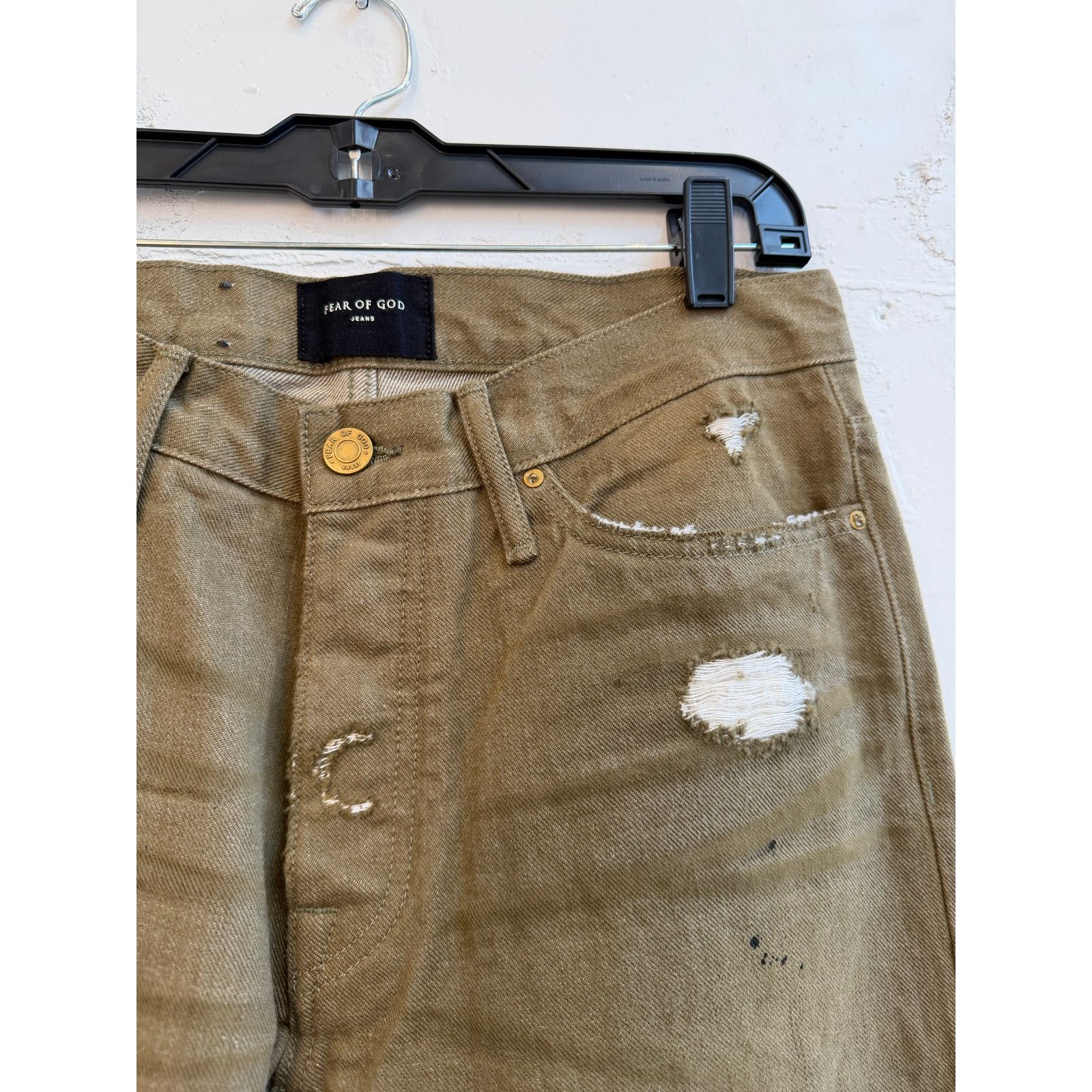 Fear of God Fear of God 5th Collection Distressed Denim Jeans Size US 31 - 3 Thumbnail