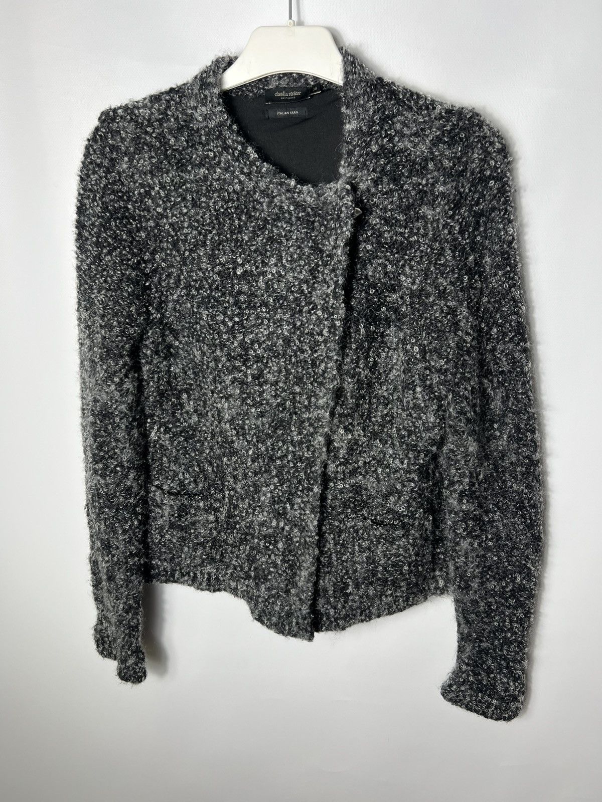 Vintage Vintage luxury designer Claudia Strater merino wool blazer Size M / US 6-8 / IT 42-44 - 1 Thumbnail