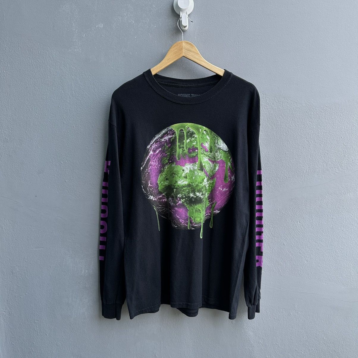 Rap Tees Young Thug “THUGGER” Long Sleeve Tee Size US L / EU 52-54 / 3 - 1 Thumbnail