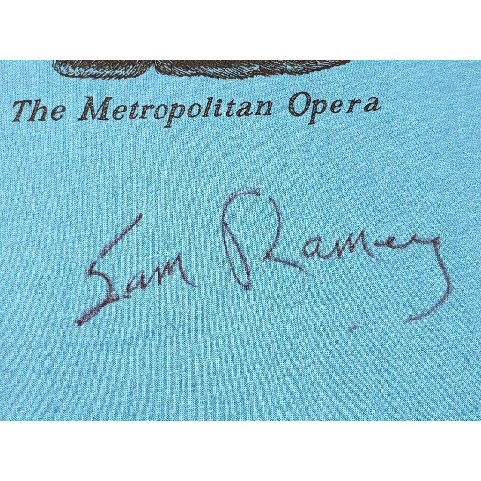 Other Edward Gorey New York Met Opera T Shirt SAMUEL RAMEY SIGNED Size US XL / EU 56 / 4 - 4 Thumbnail