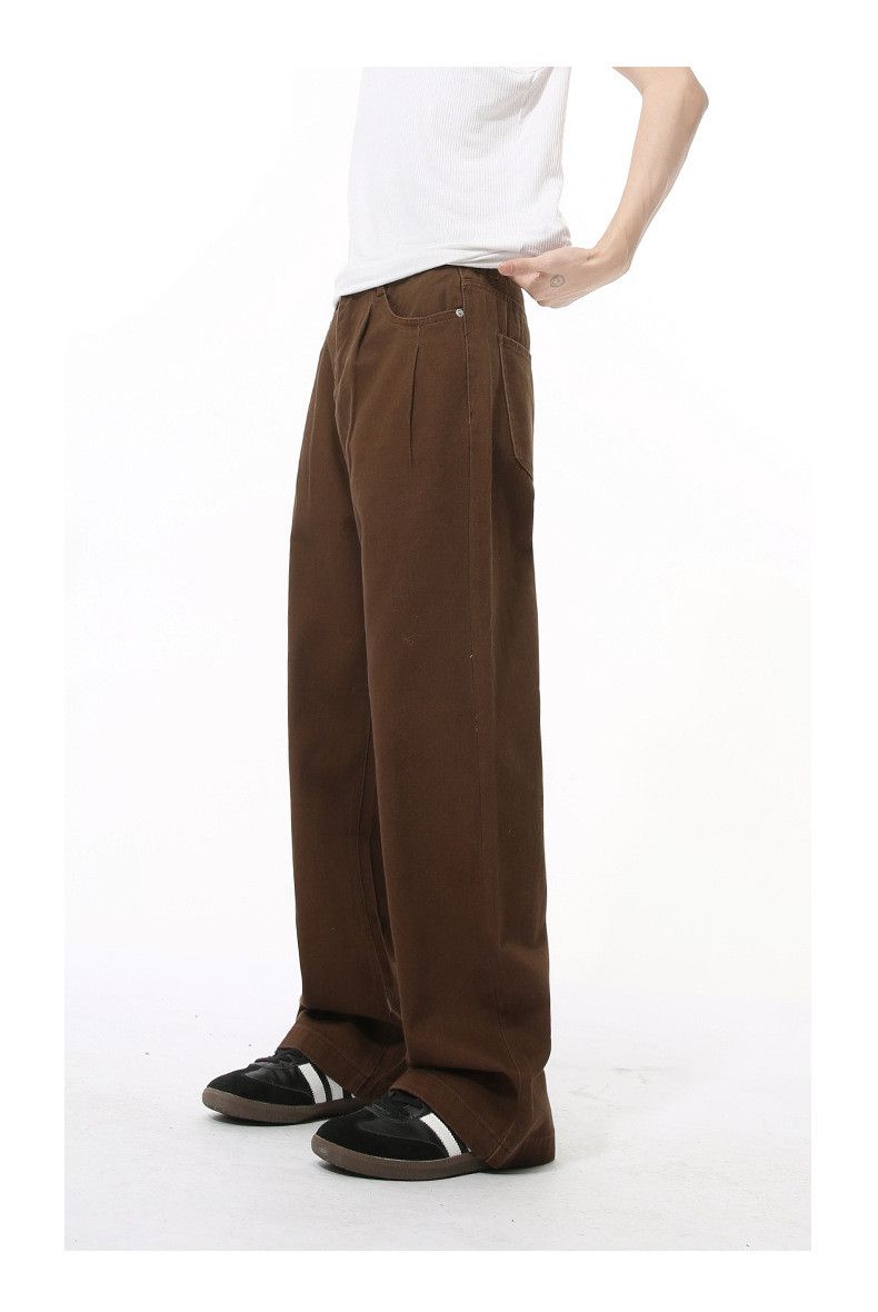 Japanese Brand × Jean Japanese retro straight mid-rise drape jeans Size US 32 / EU 48 - 2 Thumbnail