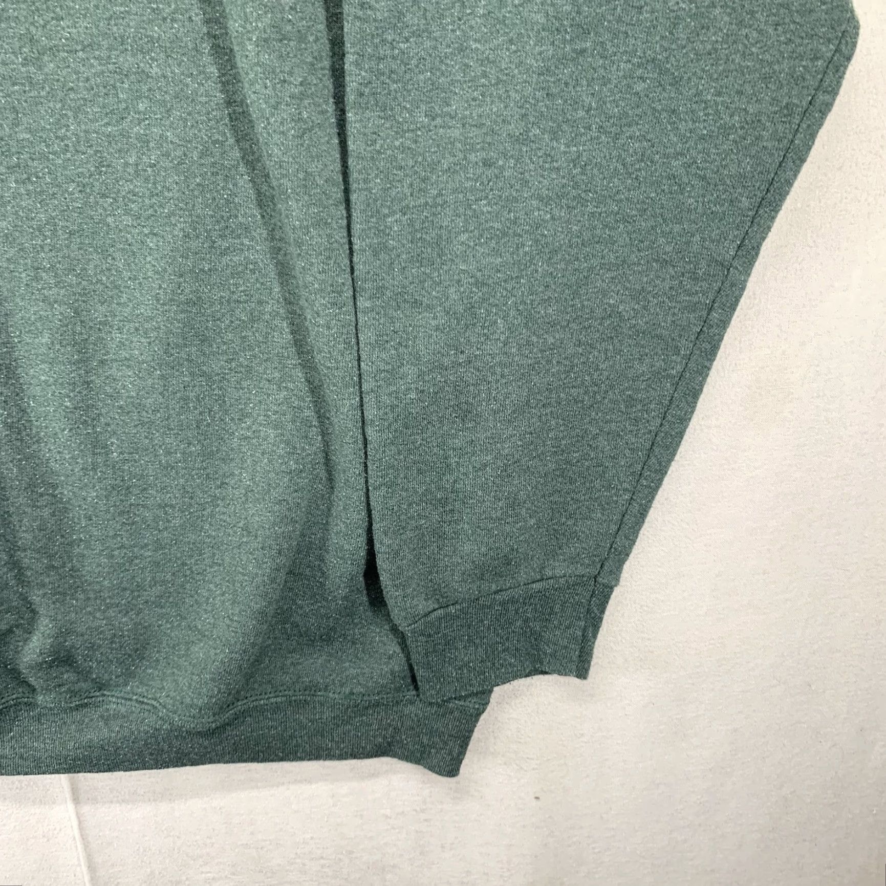 Vintage VINTAGE Members Mark Sweatshirt Crewneck L Green Grunge 90s Streetwear Heavyweight Cotton Polyester Mens Size US L / EU 52-54 / 3 - 6 Thumbnail