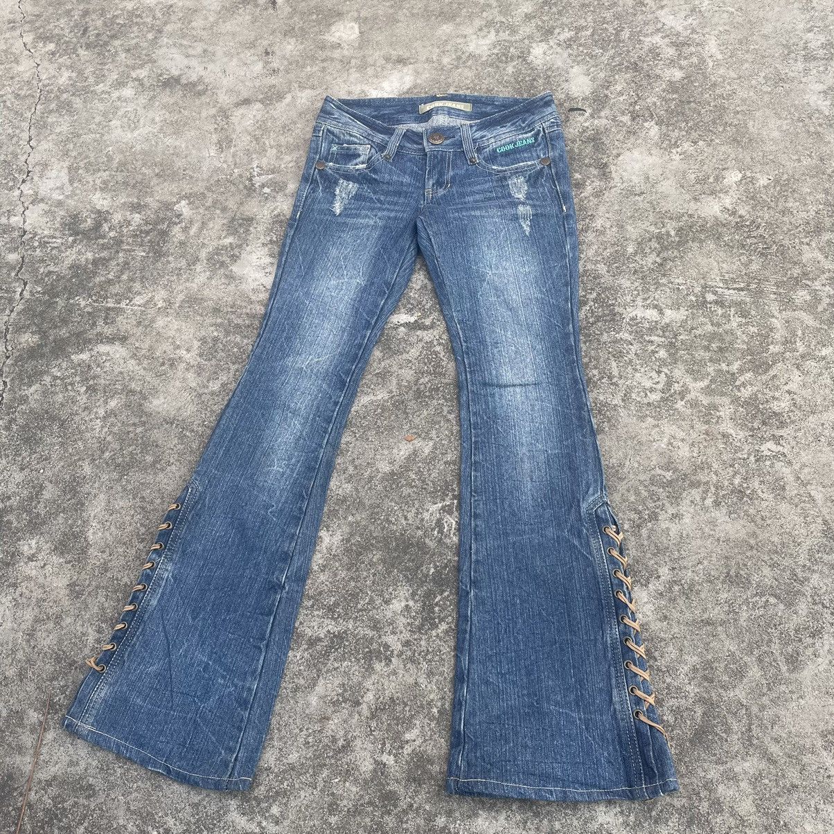 Beauty Beast Vintage Cook Jeans Spiral Cut Flare LGB Style Jeans Size US 28 / EU 44 - 7 Thumbnail
