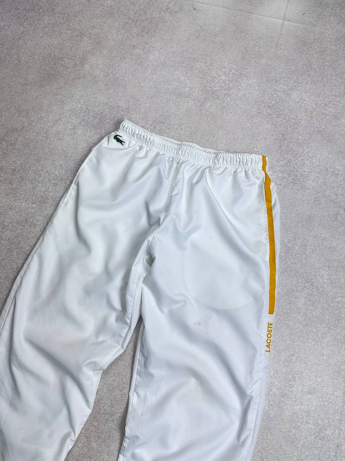 Lacoste Vintage Lacoste Nylon Baggy Track Pants TN Y2K M Size US 32 / EU 48 - 2 Thumbnail