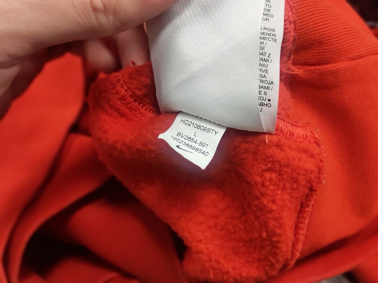 Nike Nike Exclusive custom poison Vintage Style Orange Hoodie Y2K Size US L / EU 52-54 / 3 - 14 Thumbnail