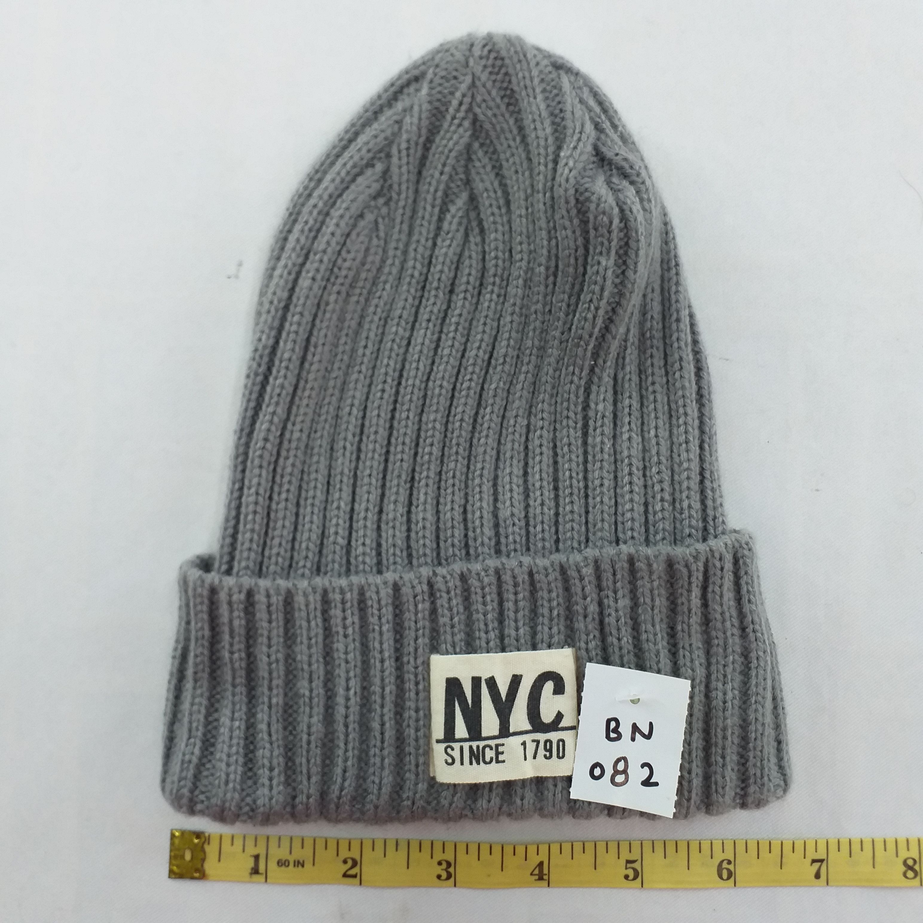 Vintage NYC Since 1970 Snow Cap Hat Beanie -BN082 Size ONE SIZE - 3 Thumbnail