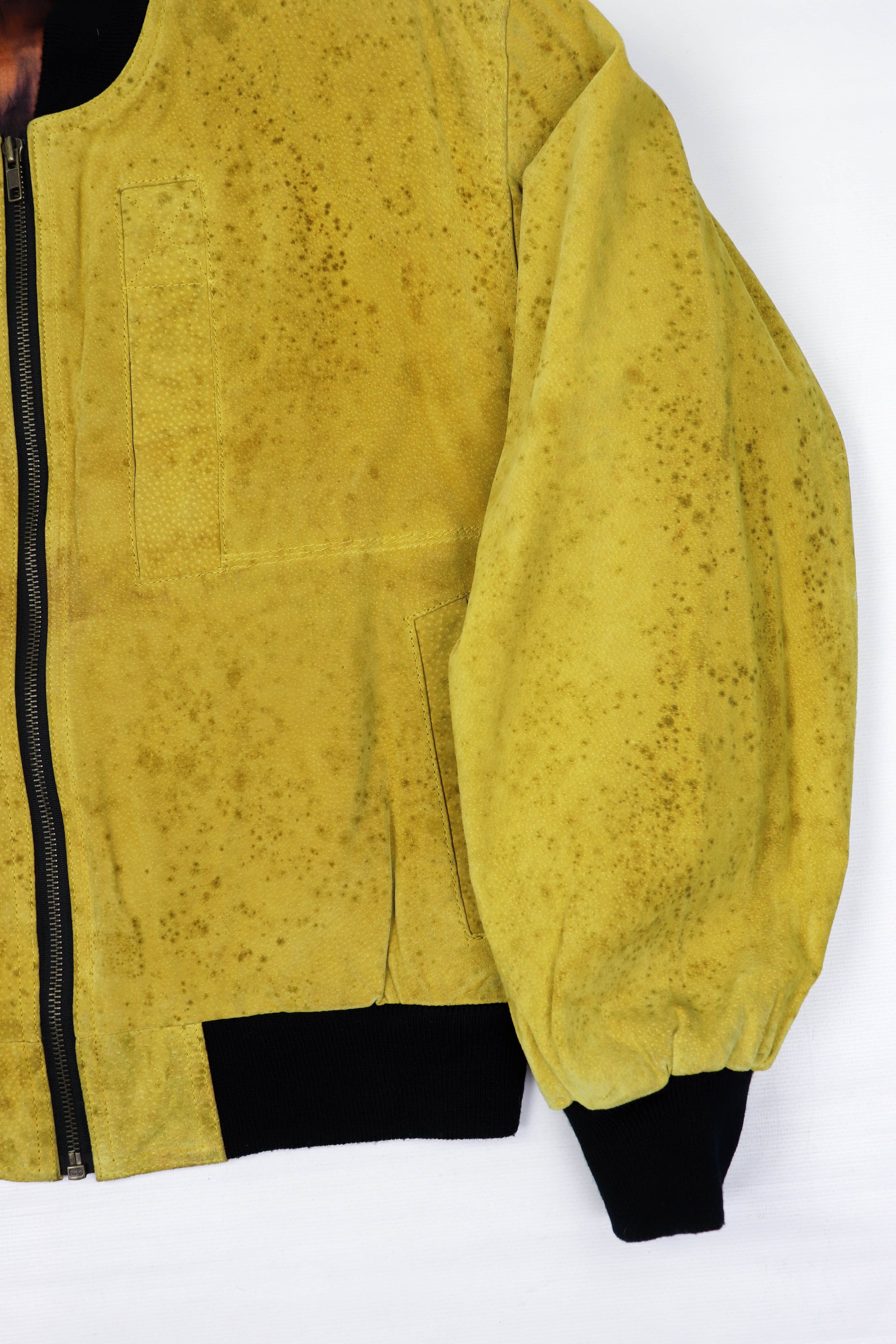 NFL ​​Glenwood Gators Vintage 90s Distressed Suede Bomber Jacket Size US M / EU 48-50 / 2 - 7 Thumbnail