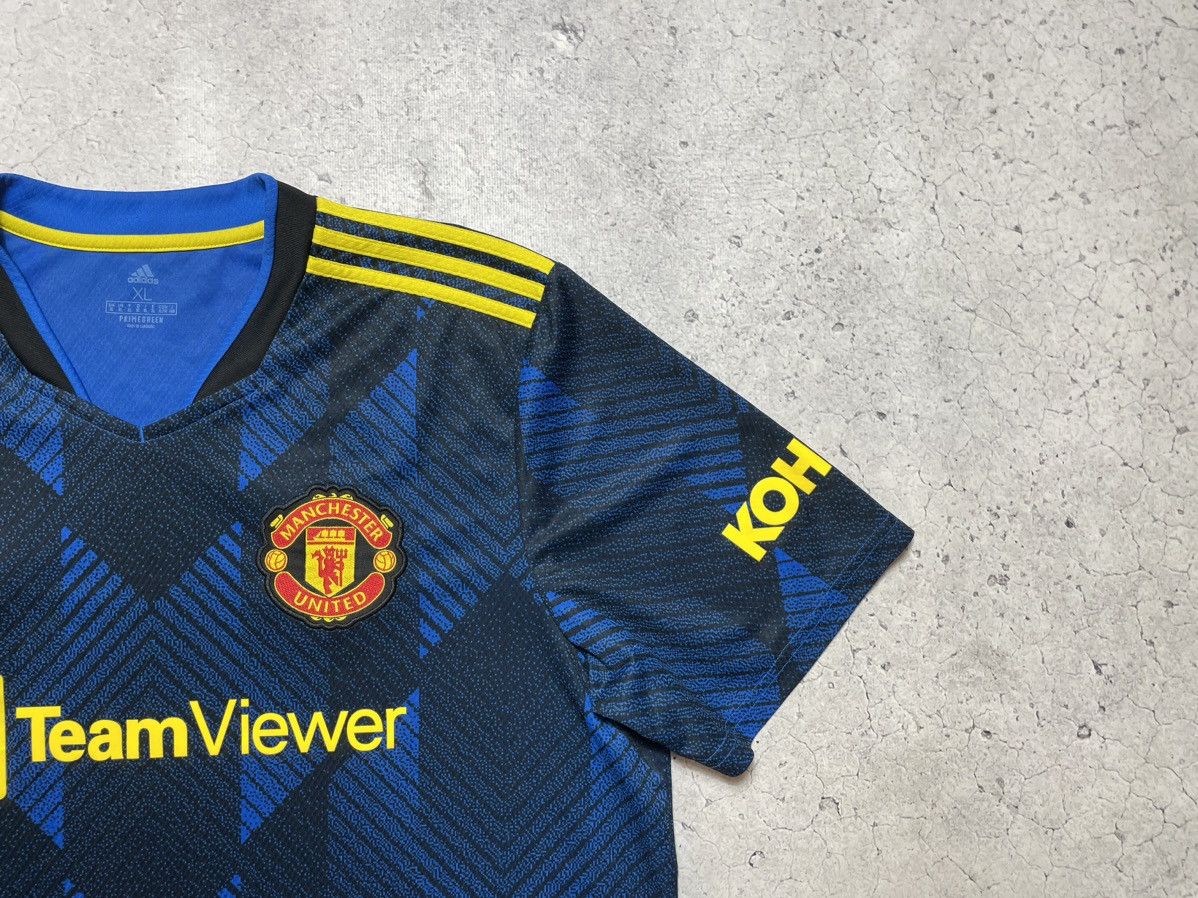 Adidas Adidas FC Manchester United Football Jersey 2021/2022 Y2K Size US XL / EU 56 / 4 - 4 Thumbnail