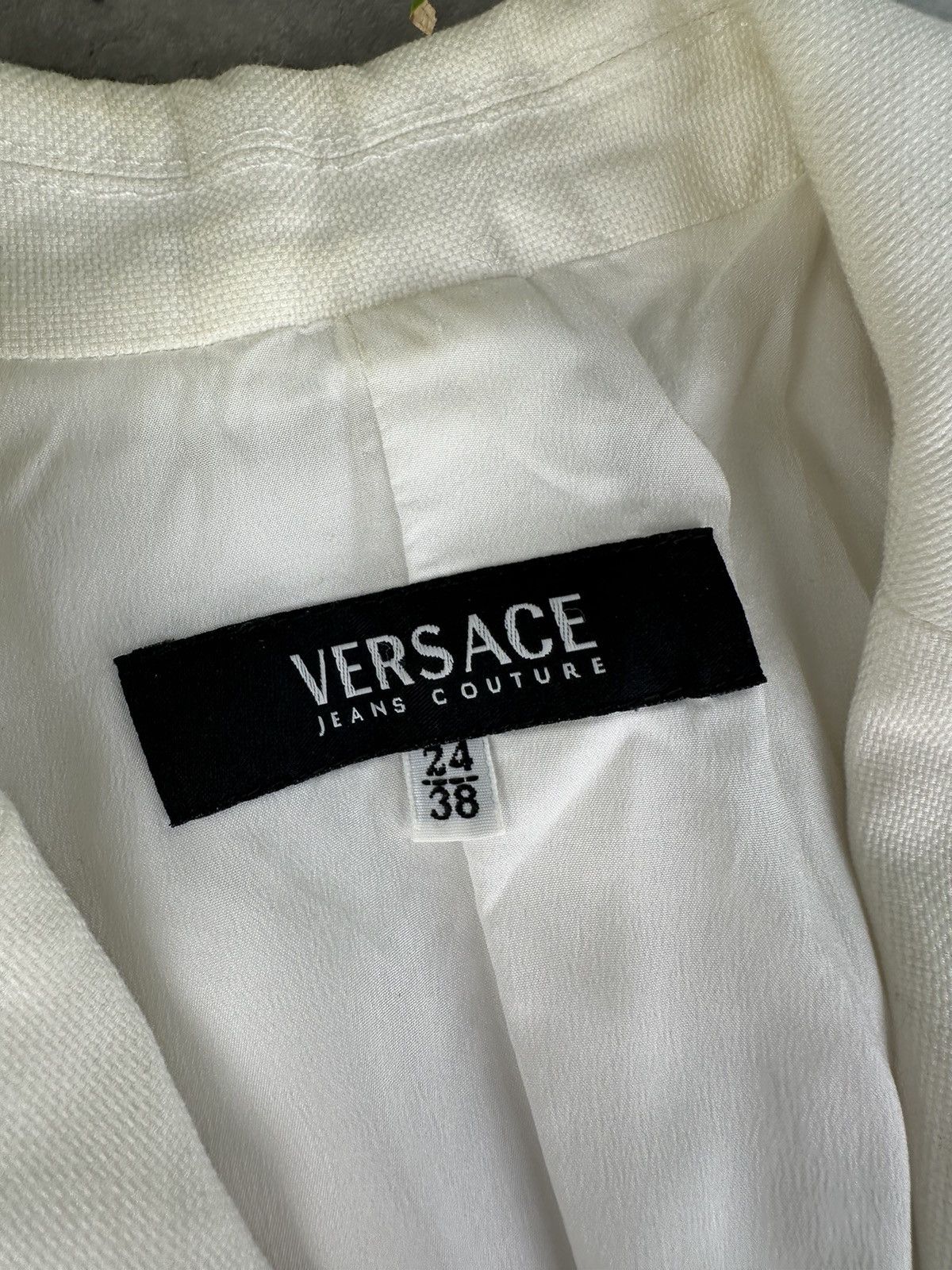 Versace Versace Vintage Blazer Jacket Size XS / US 0-2 / IT 36-38 - 2 Thumbnail