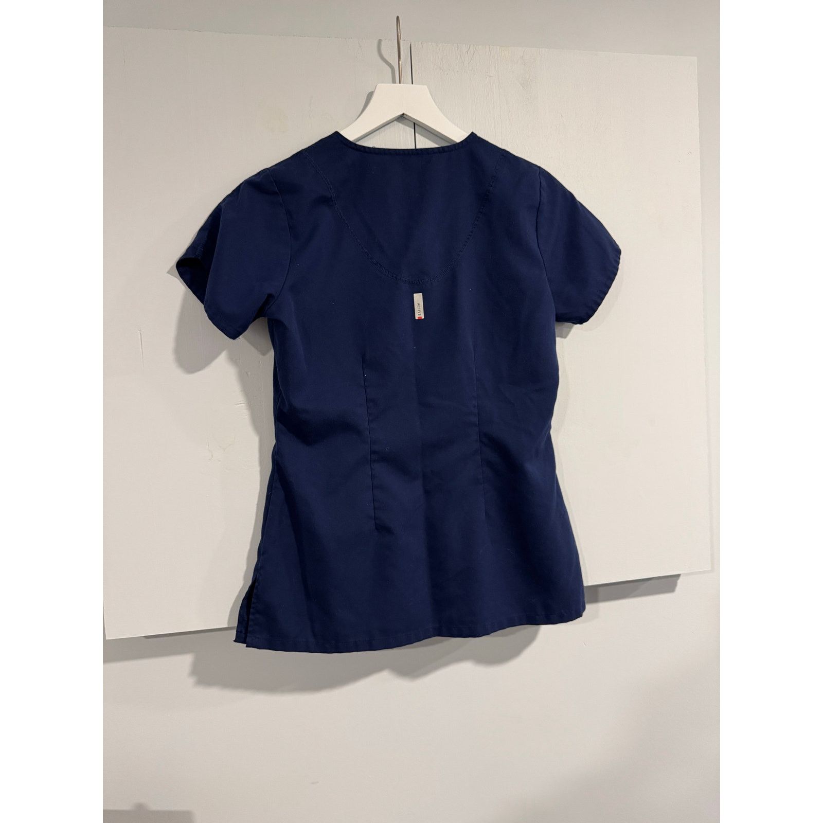 Other Greys Anatomy Navy Blue Scrub Top Size XS Size XS / US 0-2 / IT 36-38 - 5 Thumbnail