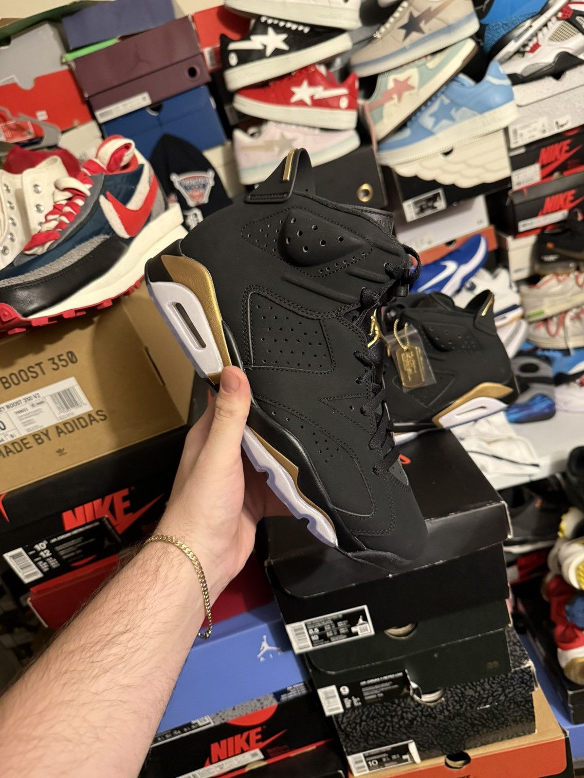 Jordan Brand Jordan retro 4 dmp sz 9.5 new Size US 9.5 / EU 42-43 - 1 Thumbnail
