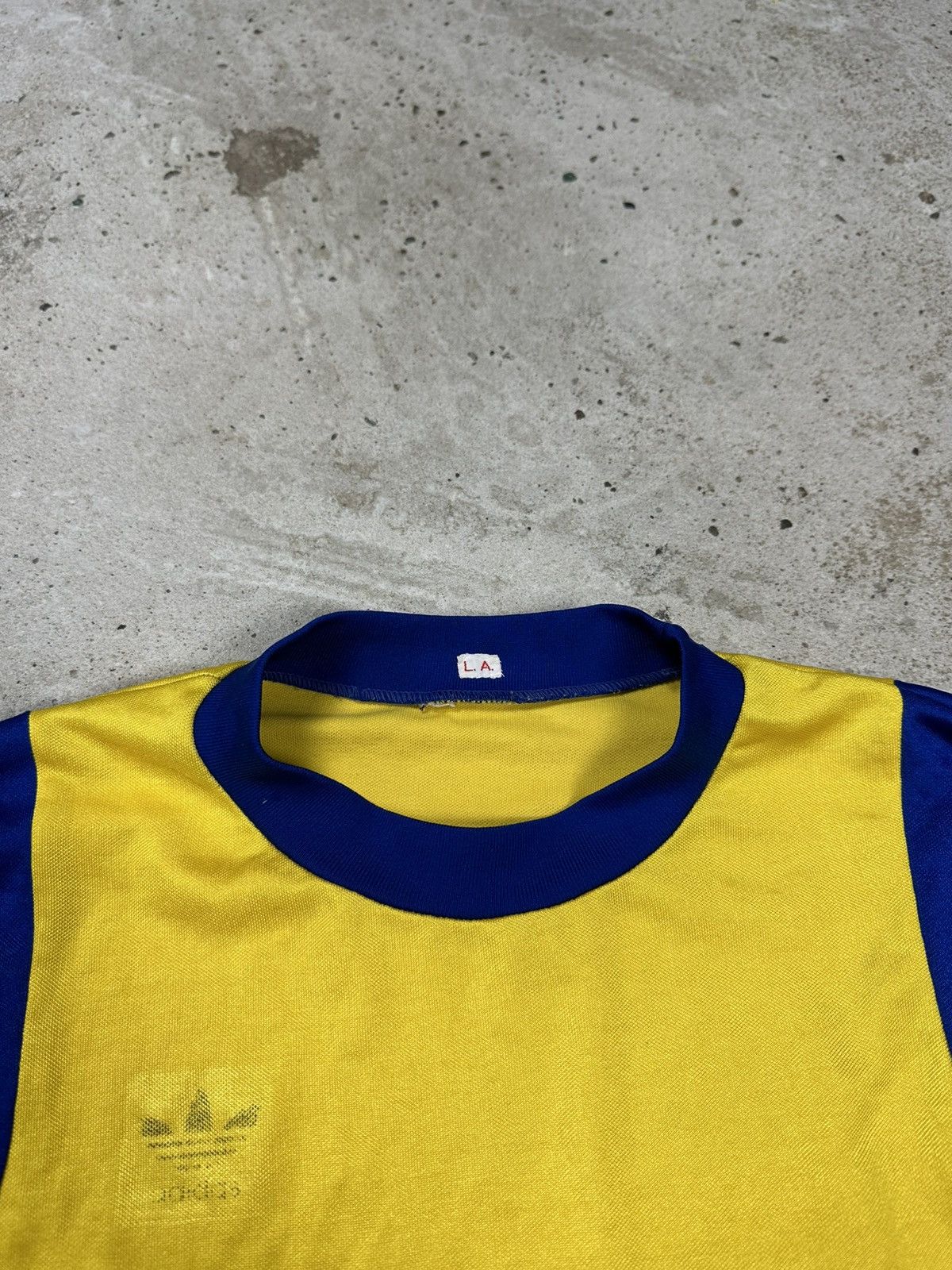 Adidas Vintage 80/90s Adidas Yellow Template Soccer Jersey Size US M / EU 48-50 / 2 - 4 Thumbnail