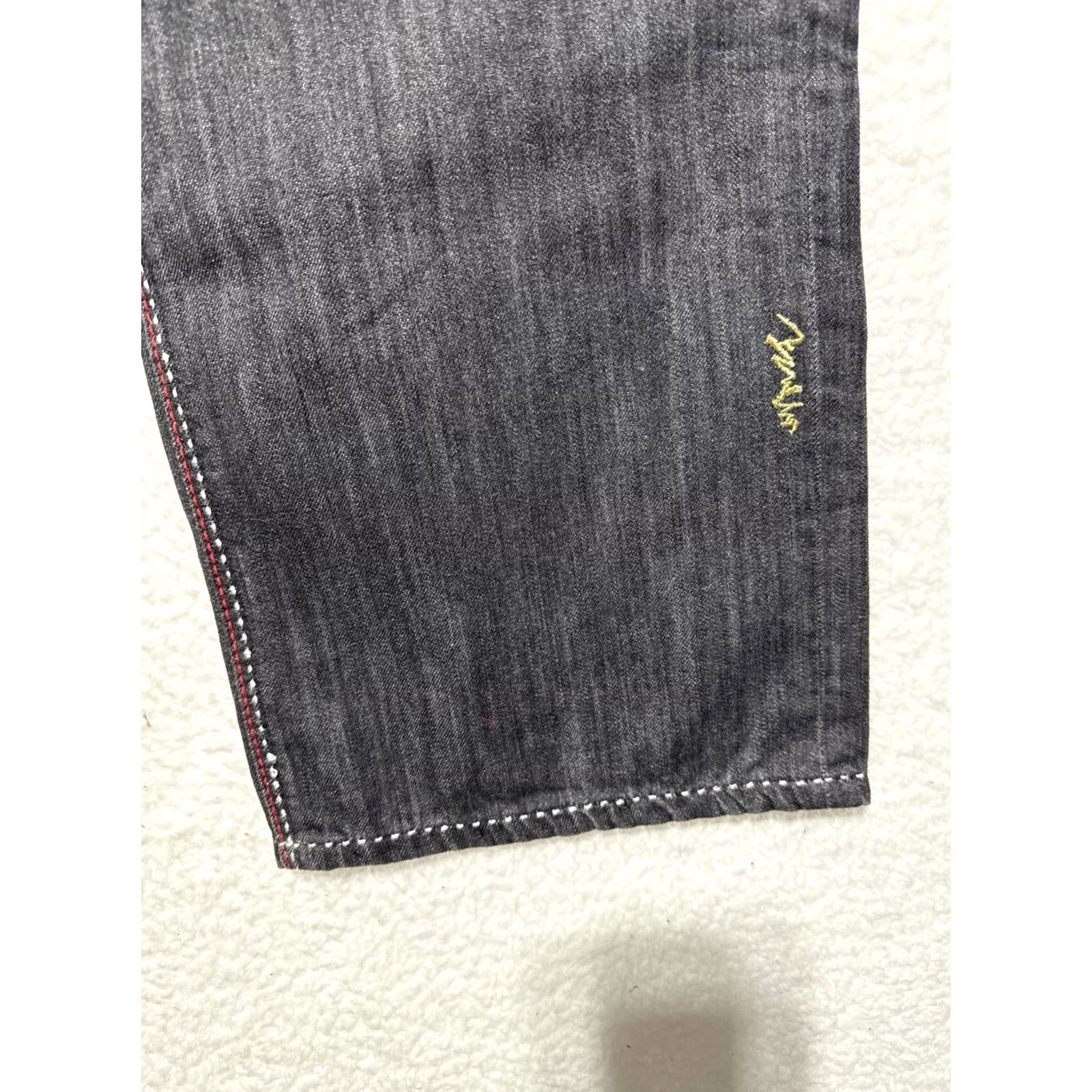 Coogi Coogi Jeans Wide-Leg Denim Black 40x32 Mens Size 40 Inseam 32 RARE Size US 40 / EU 56 - 2 Thumbnail