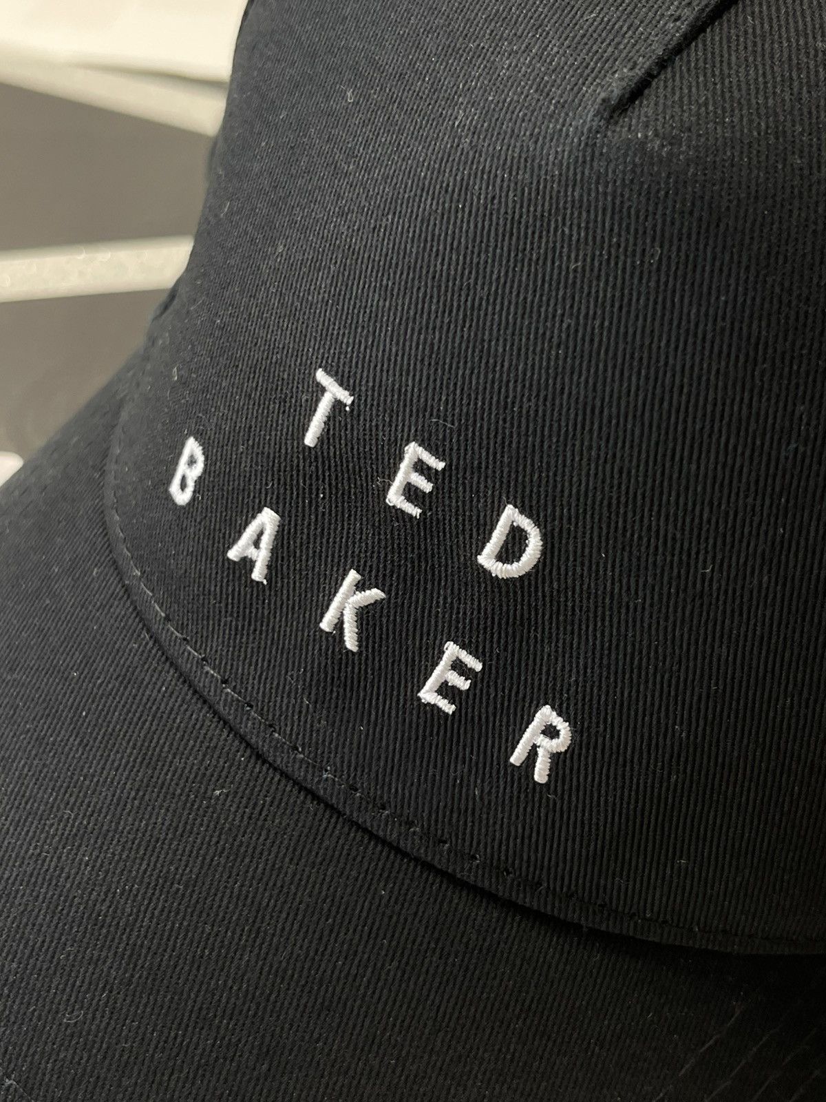 Ted Baker (new+tag) Ted Baker London black men hat cap leather strap Size ONE SIZE - 10 Thumbnail
