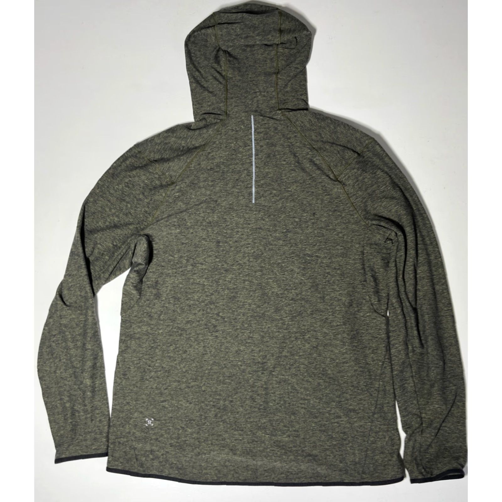 Lululemon Lululemon Men's Surge Warm Full Zip Hoodie HM4669S Heathered Green L Hoodie Size US L / EU 52-54 / 3 - 5 Thumbnail