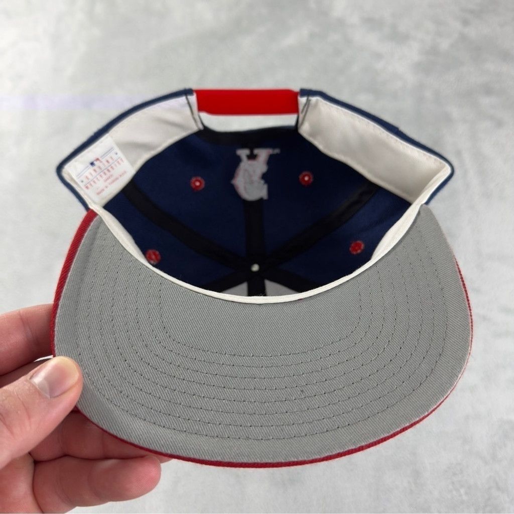 MLB Vintage California Angels NWT MLB Wool Snapback Hat Deadstoc Size ONE SIZE - 12 Thumbnail