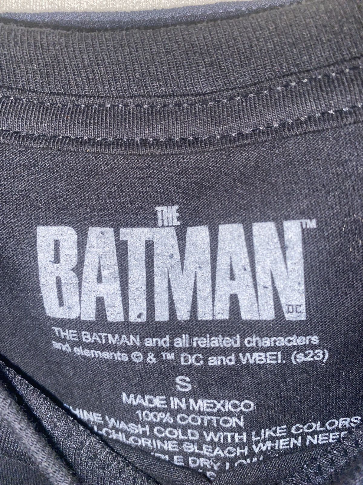 DC Comics × Vintage Black/Red The Batman T-Shirt Size US S / EU 44-46 / 1 - 2 Thumbnail