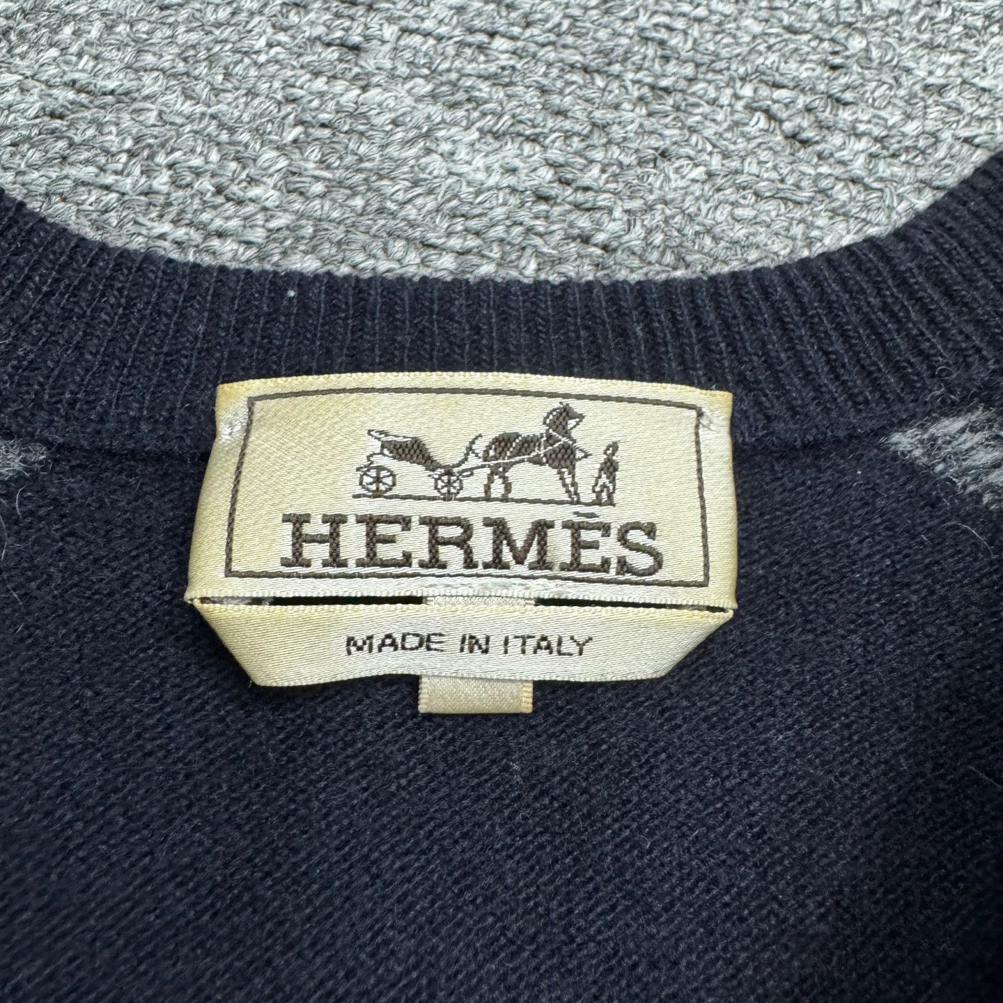 Hermes Hermes Wool Knit Sweater M 98 New Size US M / EU 48-50 / 2 - 2 Thumbnail
