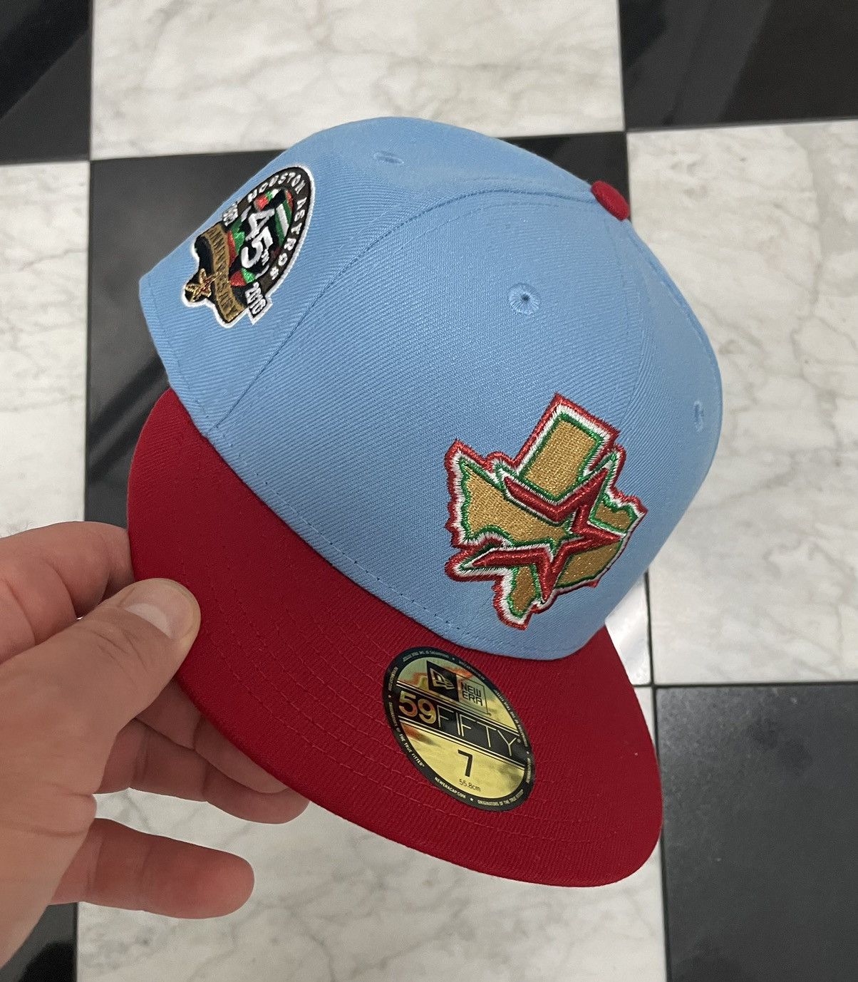 🔥 Exclusive Astros hype logo fitted size 7