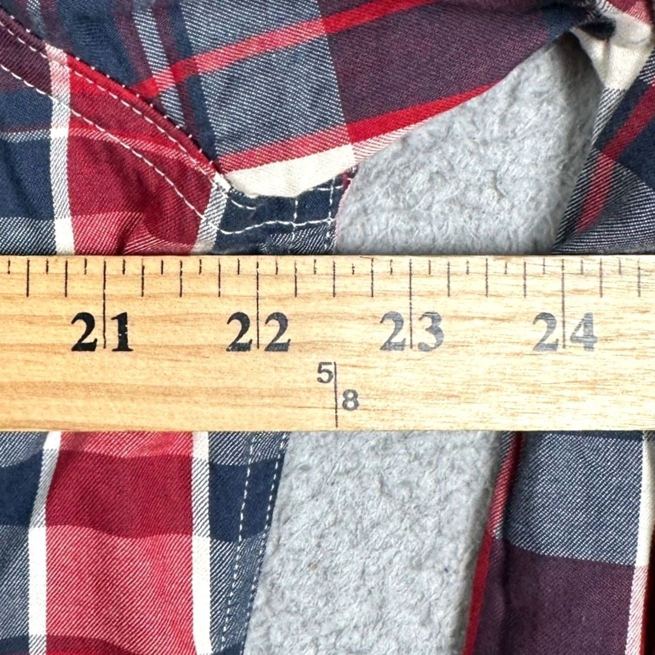 Levi's Levi's Shirt Mens Large Blue Red Plaid Western Pearl Snap Button Up Flap Pockets Size US L / EU 52-54 / 3 - 7 Thumbnail