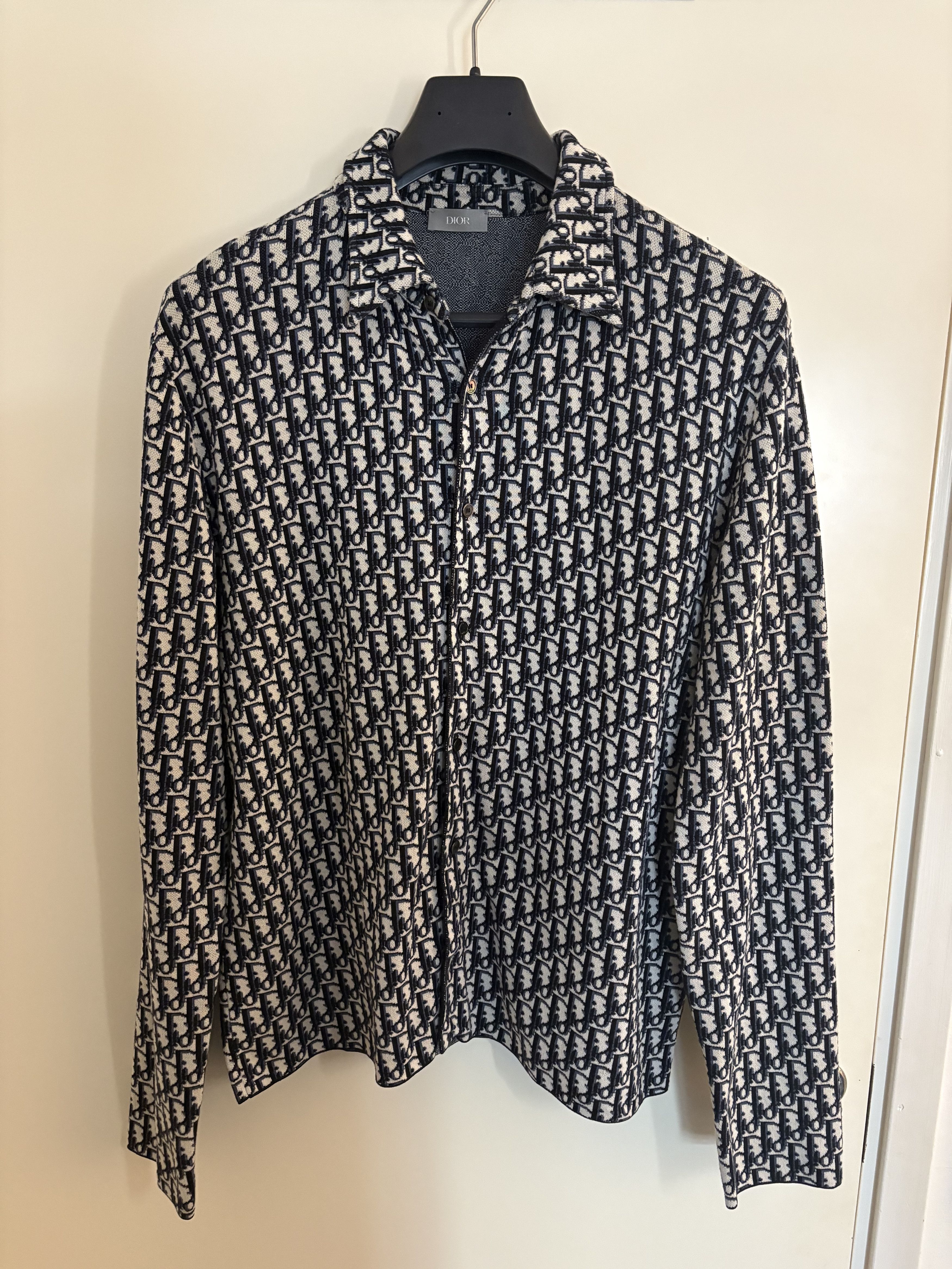 Dior Dior Overshirt Mens Navy Size US L / EU 52-54 / 3 - 1 Thumbnail