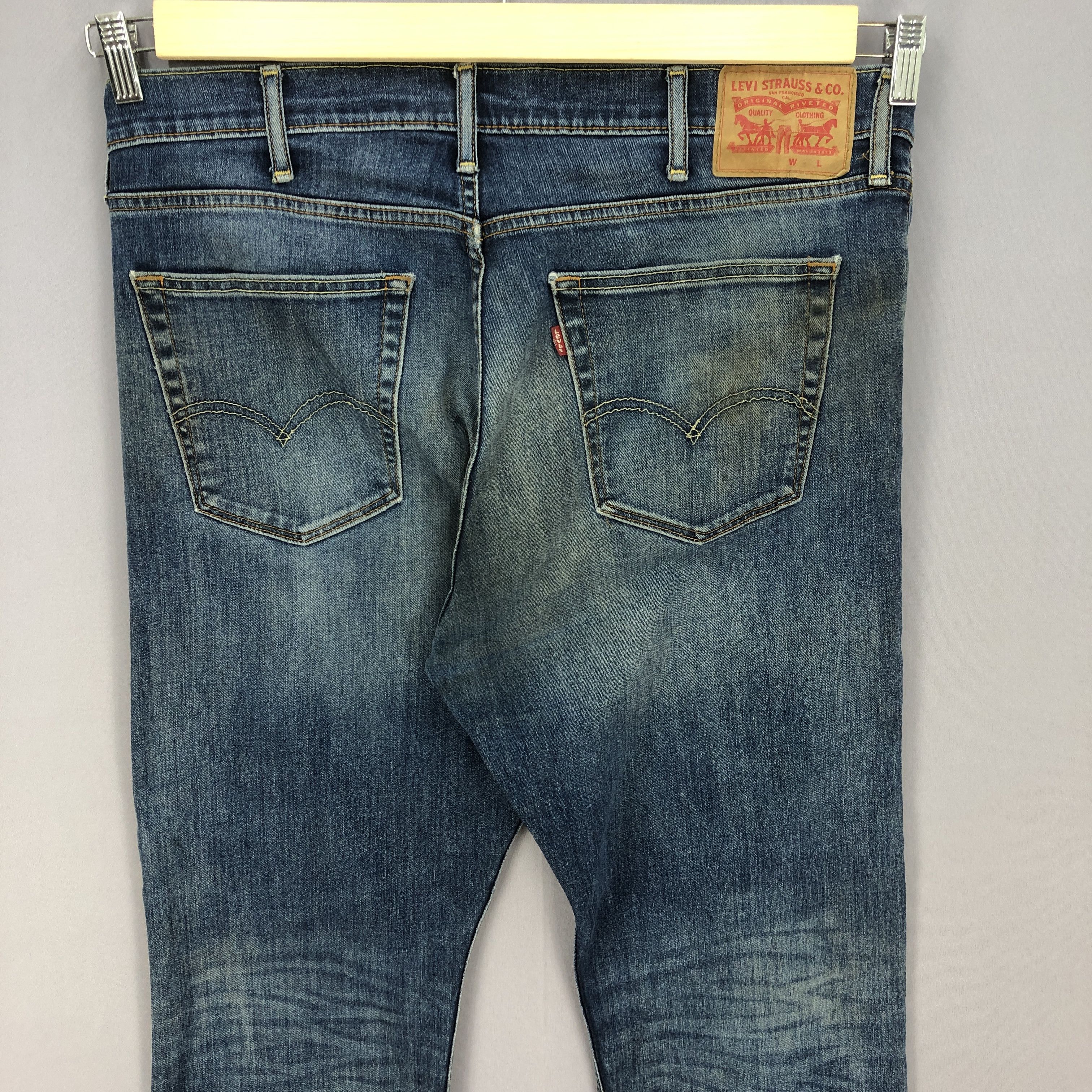 Levi's × Vintage Vintage Levis Distressed Jeans Levi's Ripped Denim Pants Size US 38 / EU 54 - 4 Thumbnail