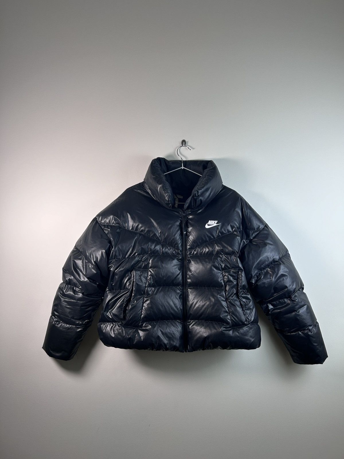 Image of Nike Acg Black Puffer Jacket S, Women's (Size Small)