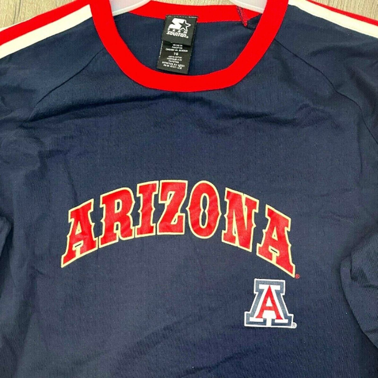 Starter Starter Team University Arizona Wildcats Long Sleeve Tee XL Size US XL / EU 56 / 4 - 2 Thumbnail