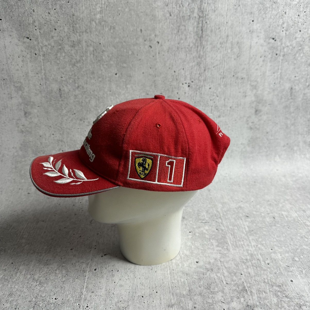 Ferrari × Formula 1 × Vintage 2000 F1 World Champion Michael Schumacher Ferrari cap Size ONE SIZE - 3 Thumbnail