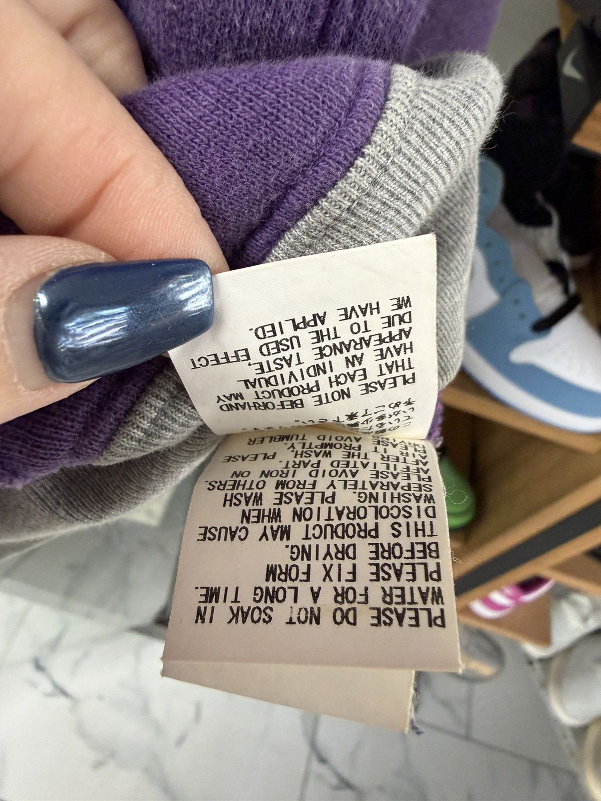 Bape Bape 2006 Fleece Zip Up (Purple) Size US S / EU 44-46 / 1 - 8 Thumbnail