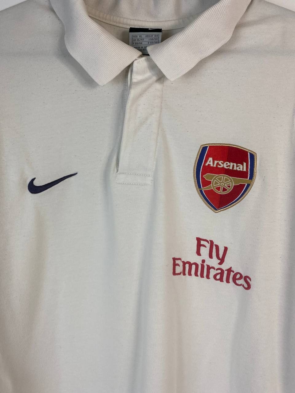 Nike MENS NIKE FC ARSENAL LONDON POLO SOCCER FOOTBALL SHIRT Size US XL / EU 56 / 4 - 2 Thumbnail