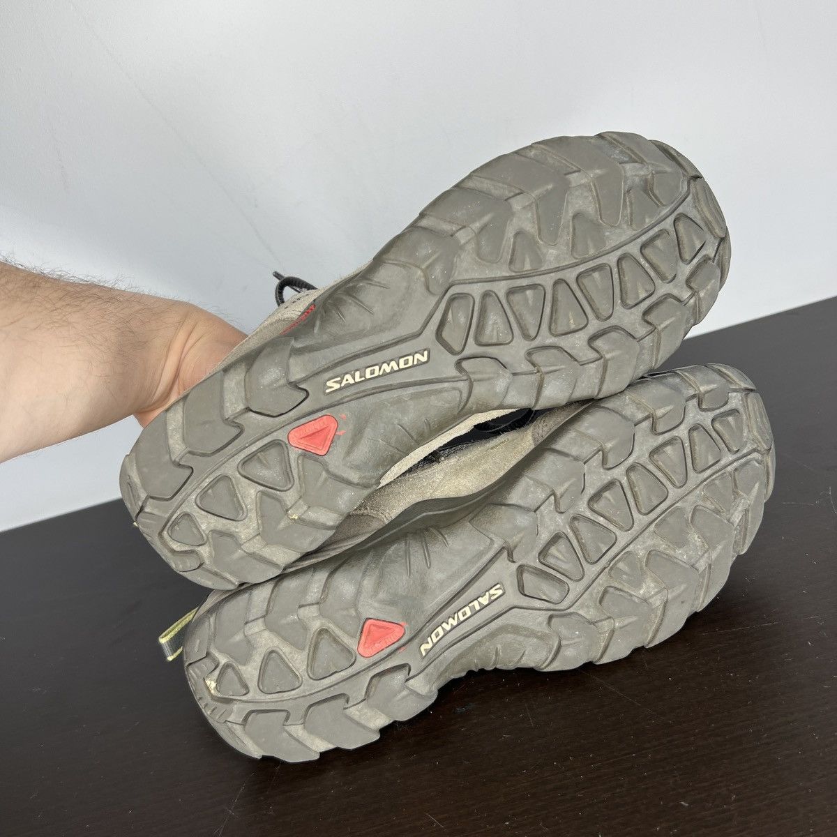 Salomon Vintage Salomon Contagrip Outdoor Hiking Trail Shoes Oakley Size US 9 / EU 42 - 8 Thumbnail