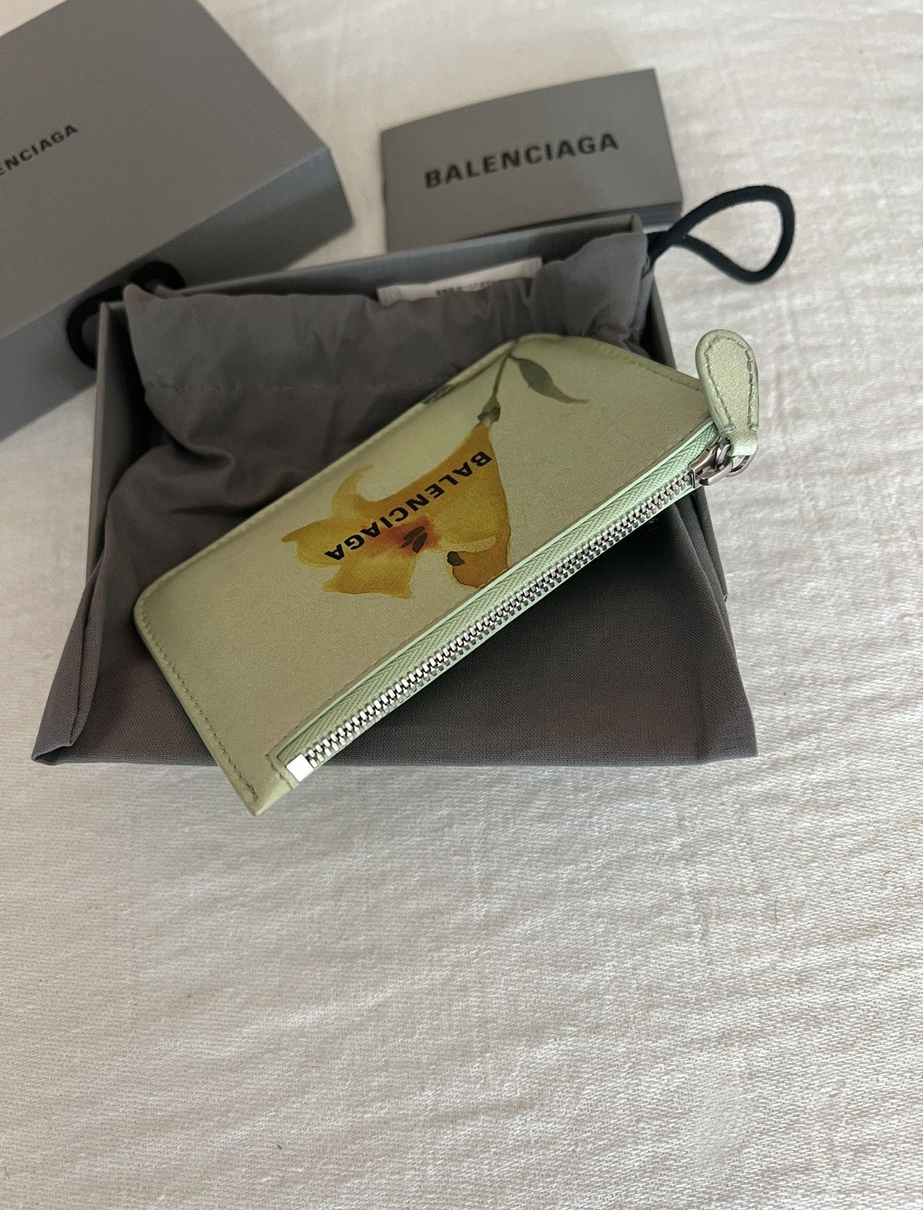 Balenciaga Balenciaga Floral Wallet Size ONE SIZE - 4 Thumbnail
