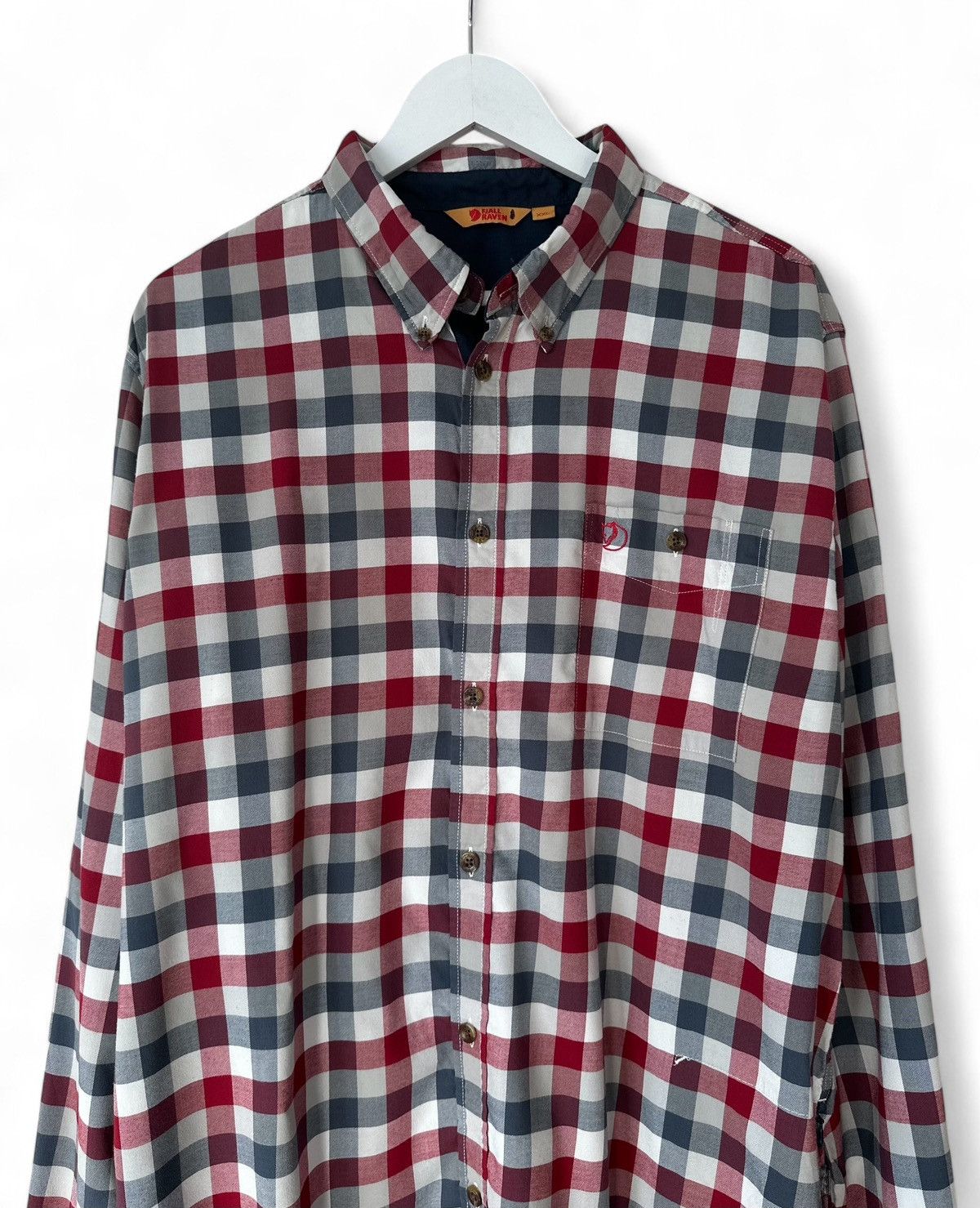 Fjallraven × Flannel FJALLRAVEN Men's Logo Shirt Pocket Long Sleeve Size XXL Size US XXL / EU 58 / 5 - 3 Thumbnail