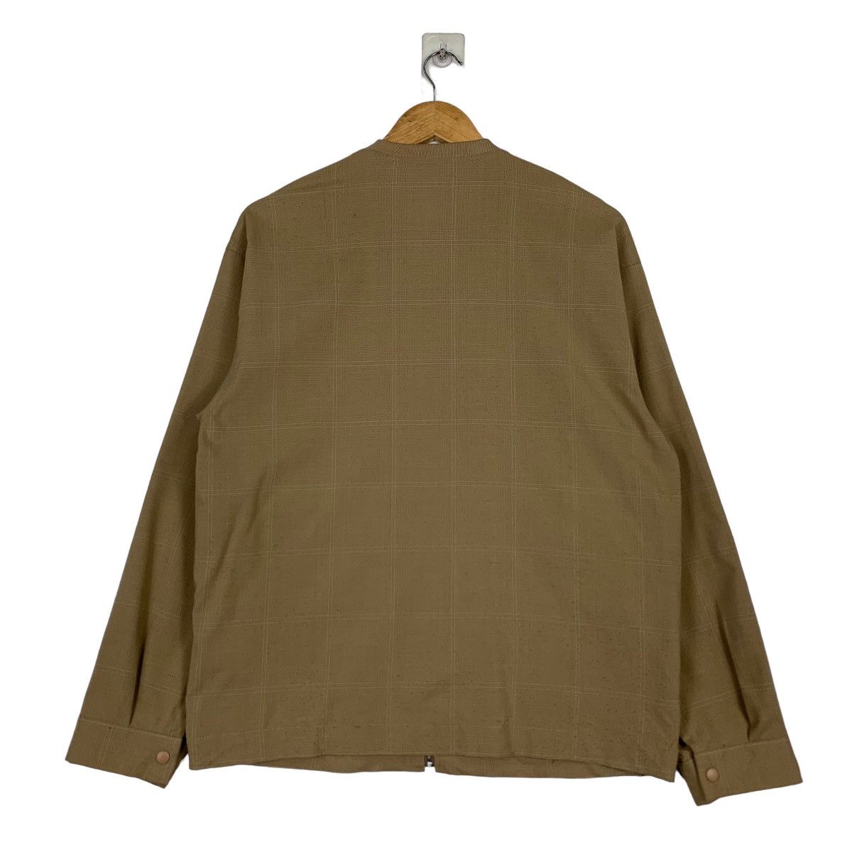 Japanese Brand 6 RAGEBLUE Checked Brown Bomber Jacket #1159-C53 Size US S / EU 44-46 / 1 - 7 Thumbnail