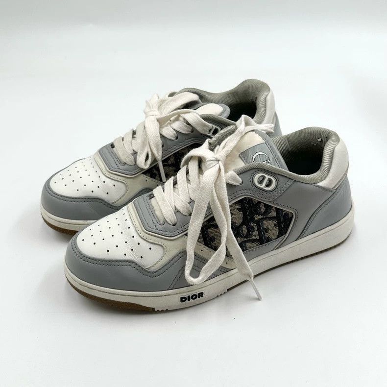 Dior Dior B27 Gray Sneakers Size 36-2505 Size US 5 / IT 35 - 2 Thumbnail