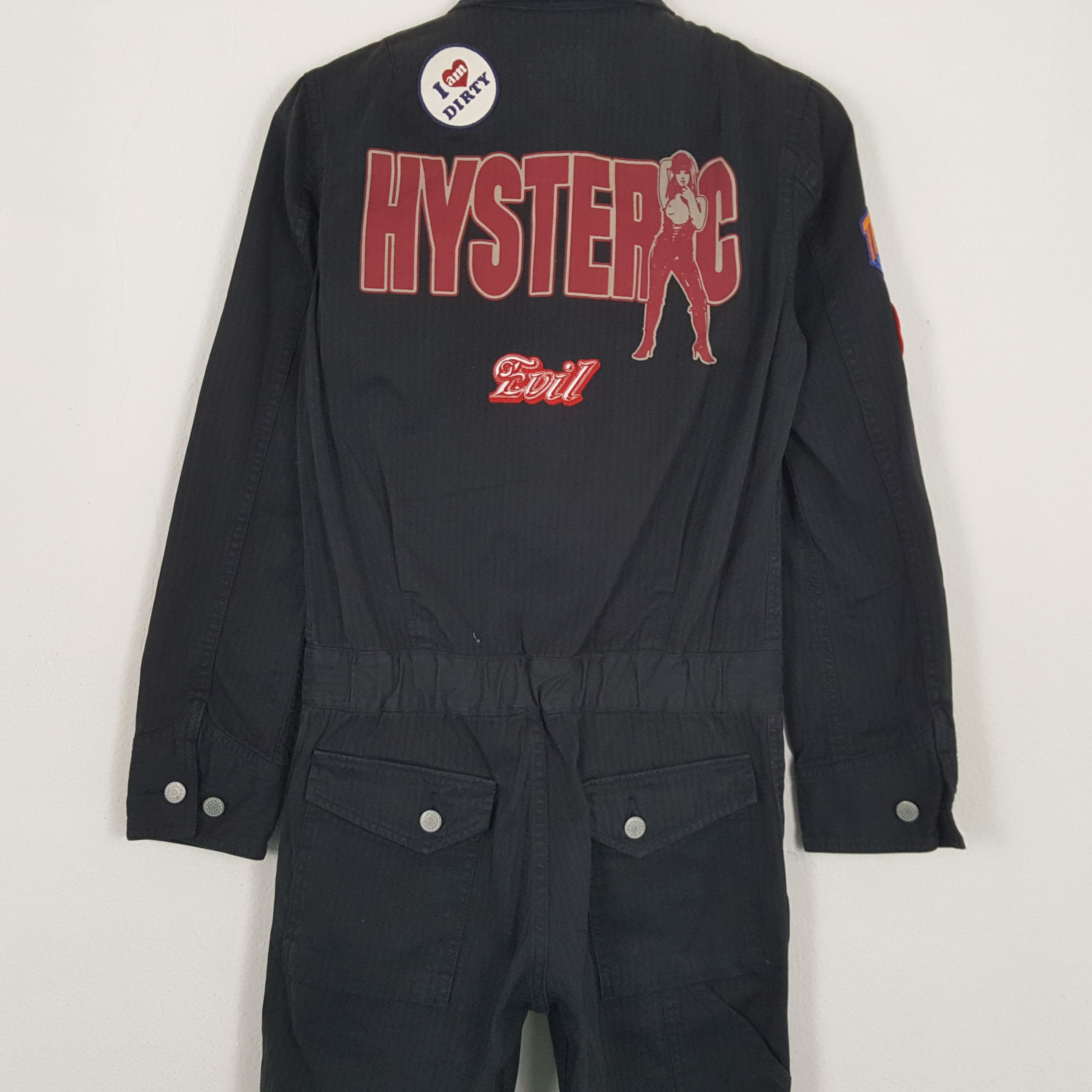 Hysteric Glamour HYTSERIC GLAMOUR Japanese Brand Fashion Coverall Jacket Size US XS / EU 42 / 0 - 2 Thumbnail