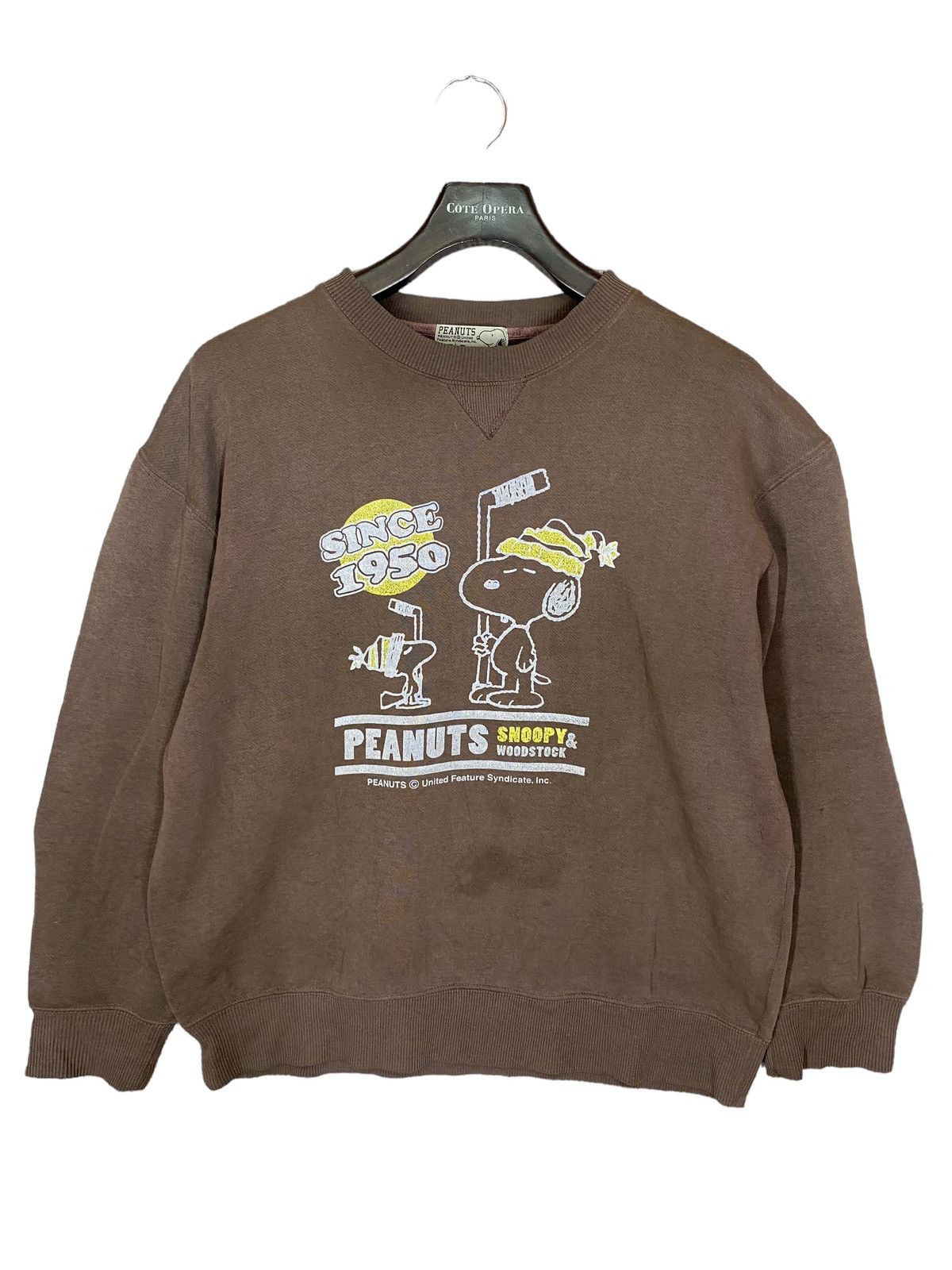 Peanuts × Vintage ‼️VINTAGE PEANUTS WOODSTOCK CREWNECK SWEATSHIRT‼️ Size US L / EU 52-54 / 3 - 1 Thumbnail