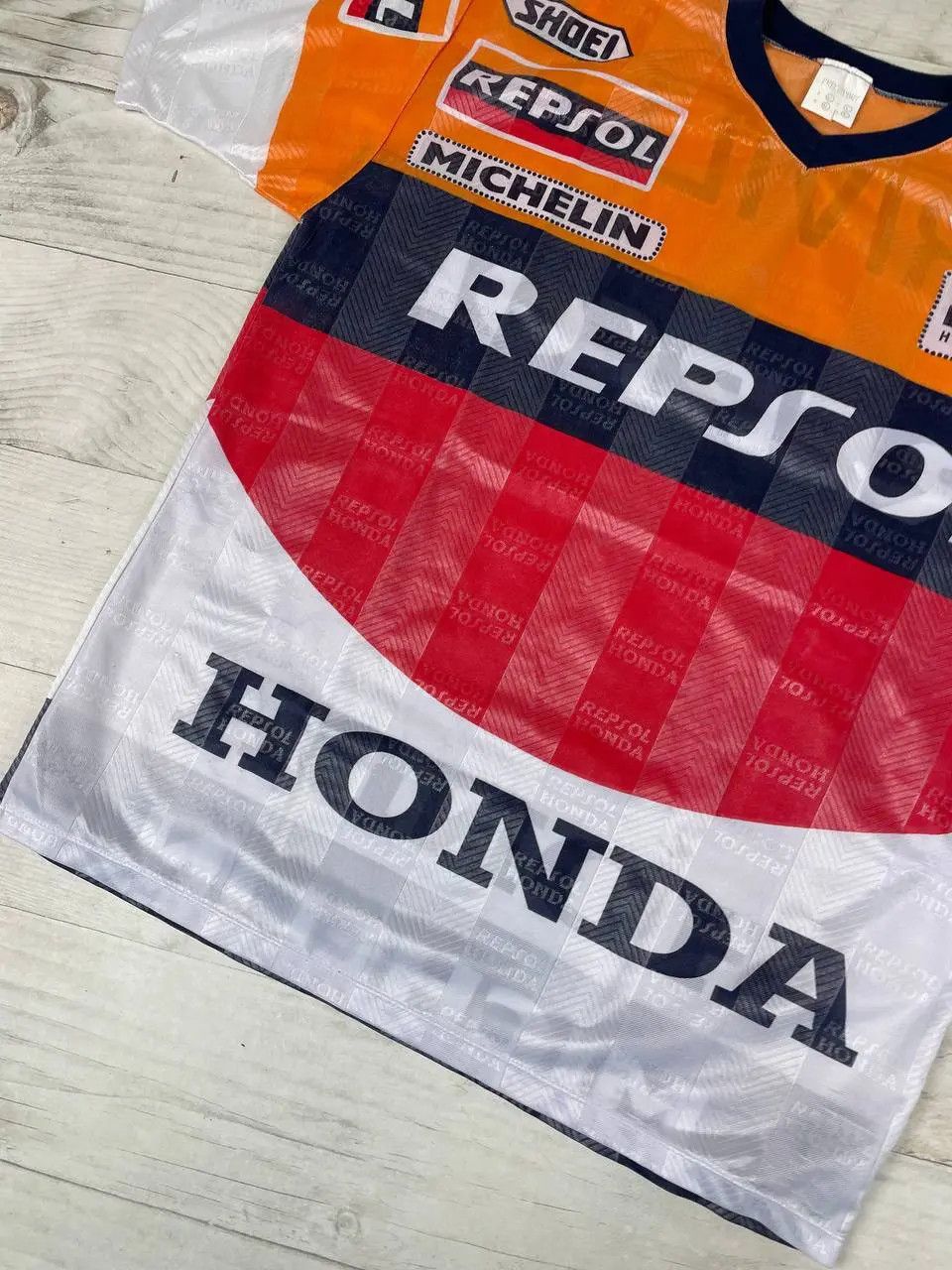Honda Vintage Repsol Honda T-Shirt 90s Alex Criville MotoGP Bike Size US L / EU 52-54 / 3 - 3 Thumbnail