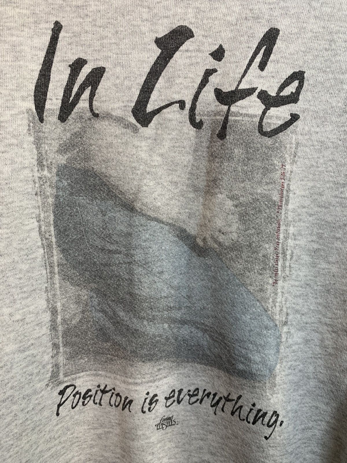 Vintage RARE* Vintage Living Epistles Position Everything Sweatshirt Size US L / EU 52-54 / 3 - 5 Thumbnail
