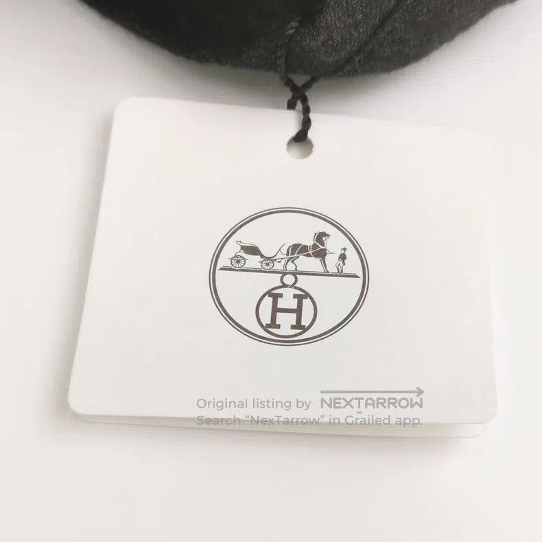 Hermes Hermes Black cashmere casual pants Size 27" / US 4 / IT 40 - 4 Thumbnail