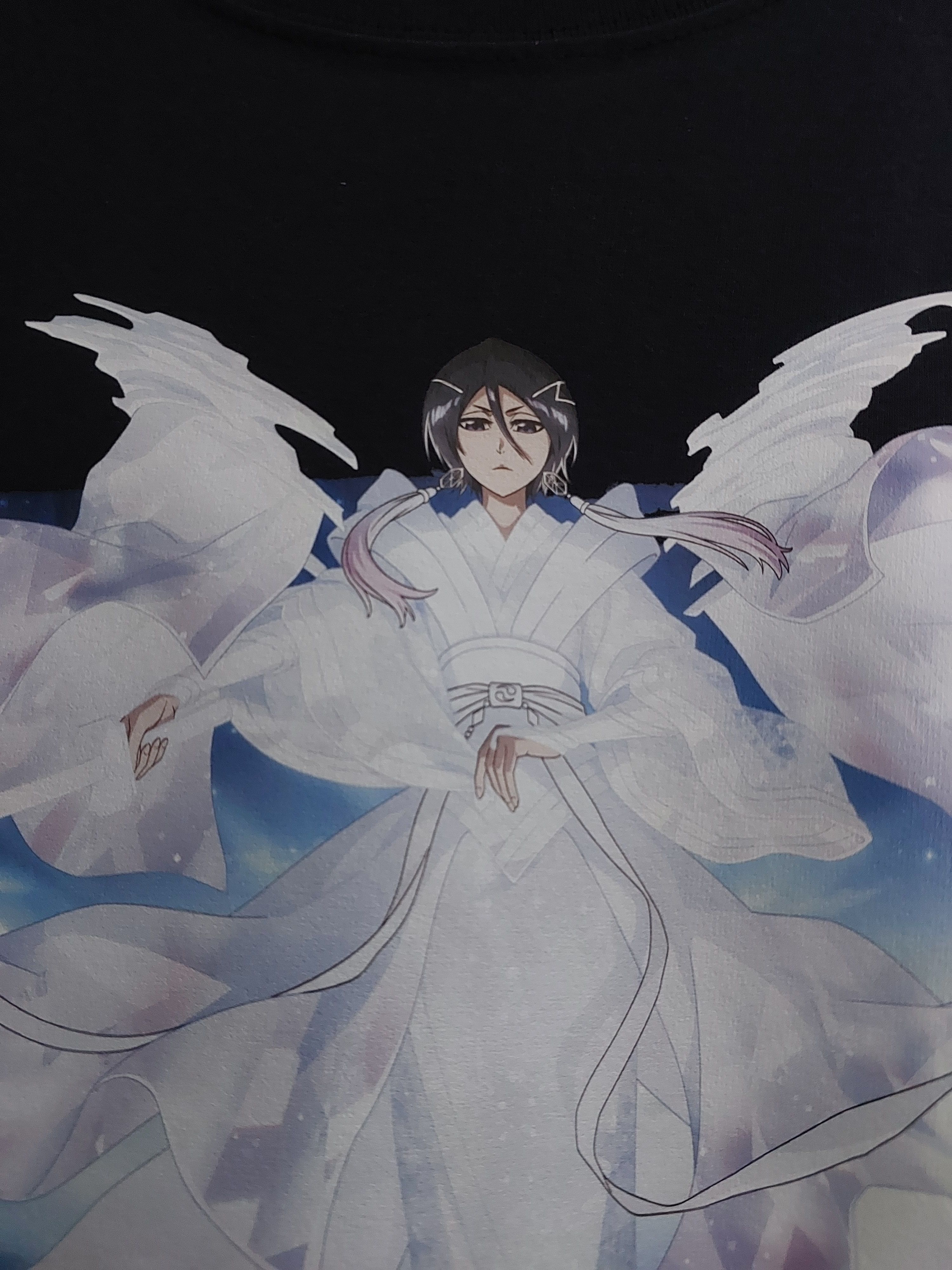 Anime BLEACH BRAVE SOULS 10TH ANNIVERSARY KUCHIKI RUKIA T-SHIRT Size US XL / EU 56 / 4 - 8 Thumbnail