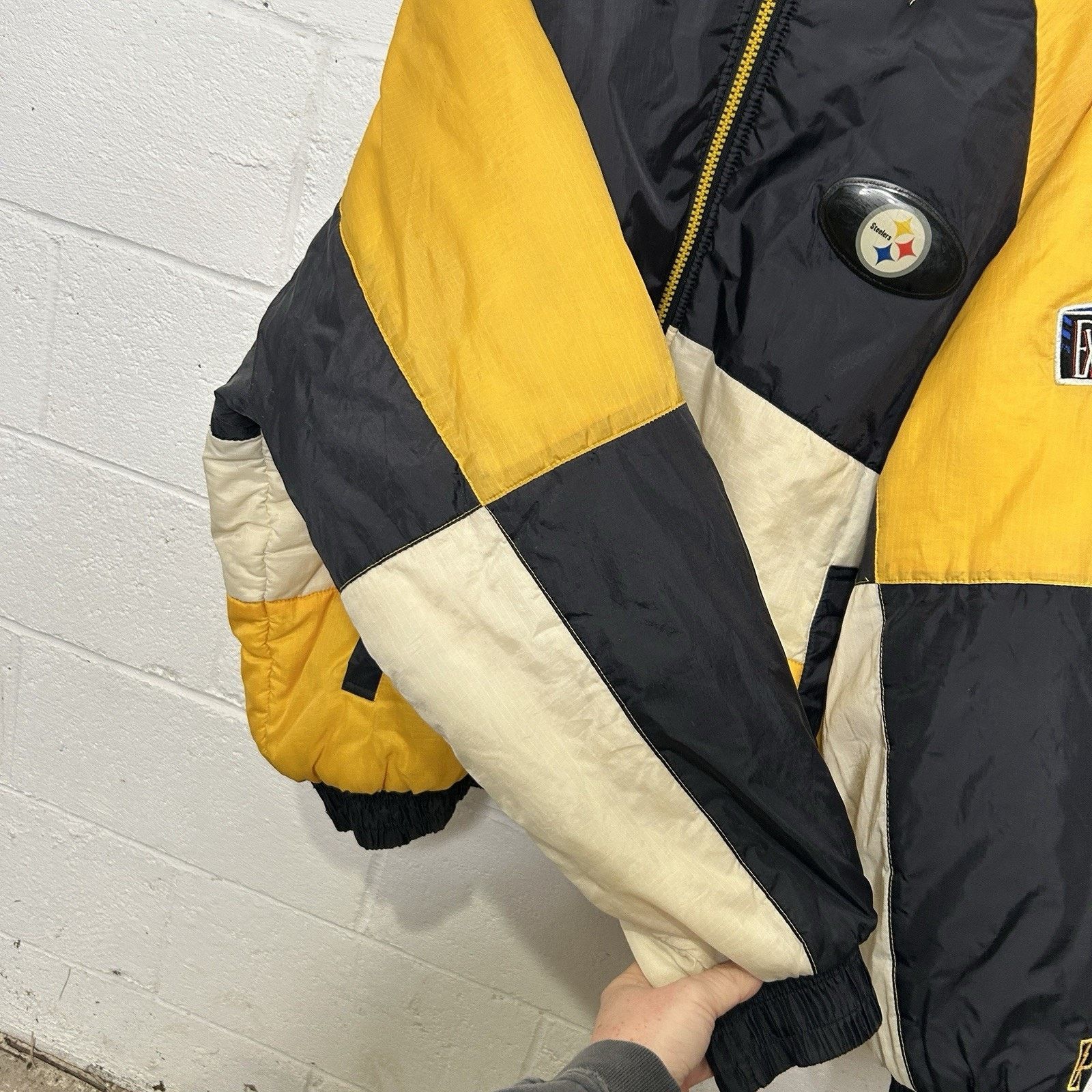 Pro Player Vintage Pittsburgh Steelers Pro Player NFL Jacket Size US XL / EU 56 / 4 - 10 Thumbnail