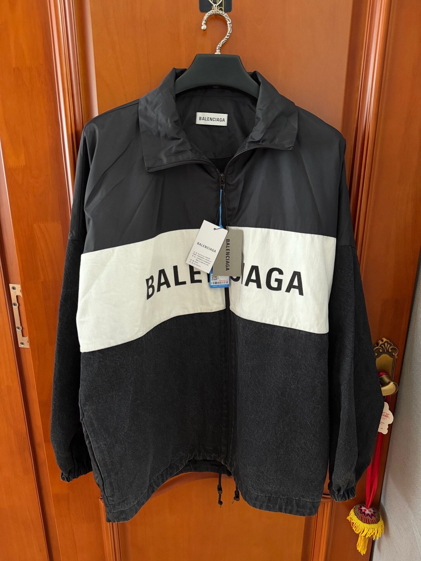 Balenciaga Balenciaga Patchwork Light Jacket m Men Size US M / EU 48-50 / 2 - 1 Thumbnail