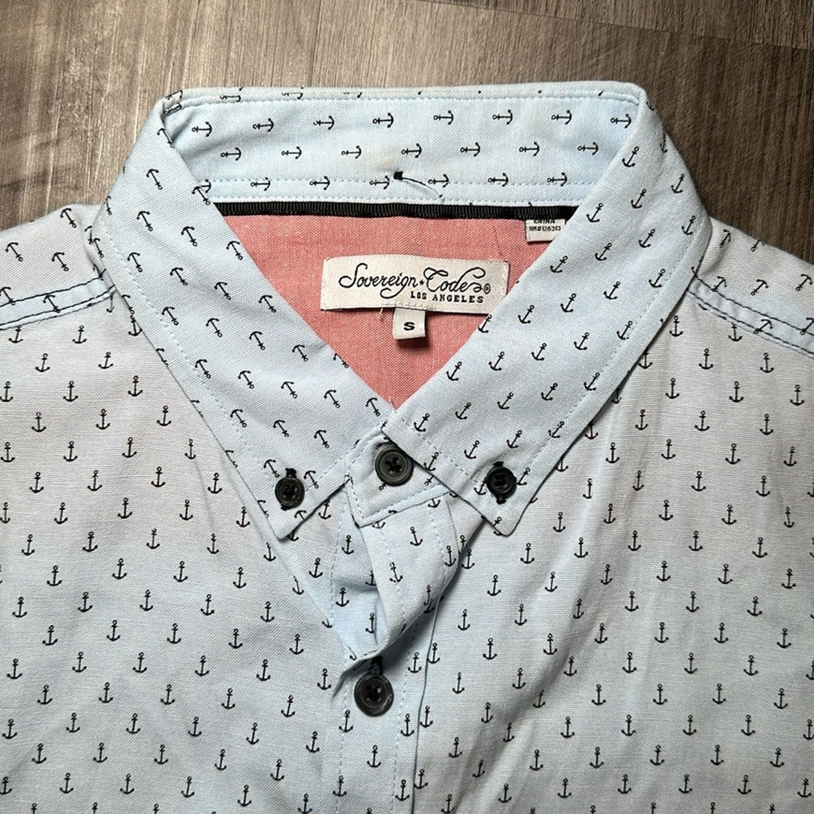 Sovereign Code Sovereign Code Crystal Cove Anchors Short Sleeve - Small Size US S / EU 44-46 / 1 - 8 Thumbnail