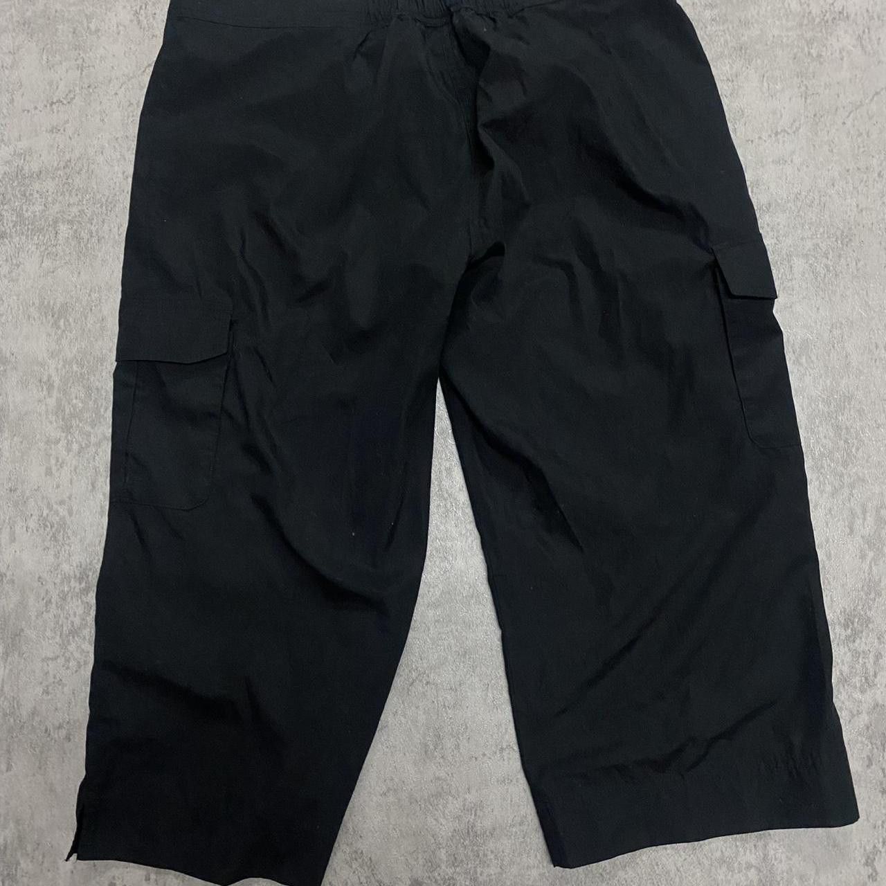 Reebok 2000s y2k Reebok Black Baggy rap hip hop skate opium Size US 36 / EU 52 - 2 Thumbnail