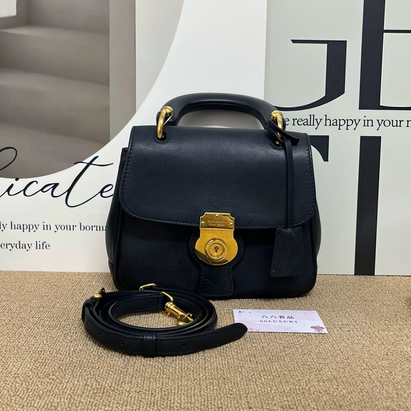 Burberry Burberry DK88 Black Crossbody Bag Size ONE SIZE - 1 Thumbnail