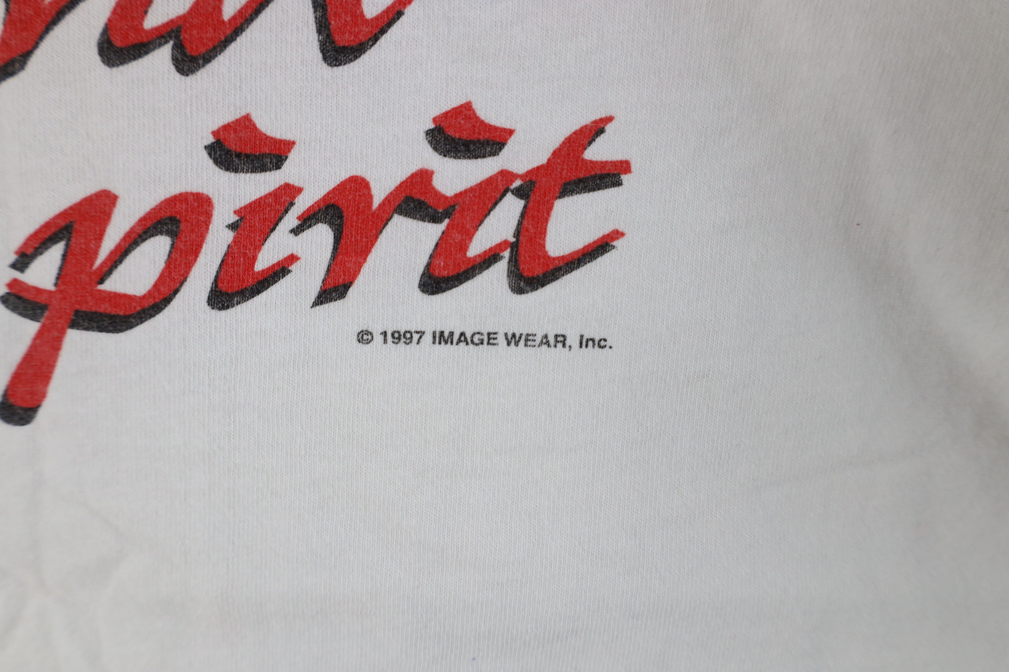 Vintage Vintage 90s Martial Arts America Jiu Jitsu T-Shirt White Size US M / EU 48-50 / 2 - 10 Thumbnail