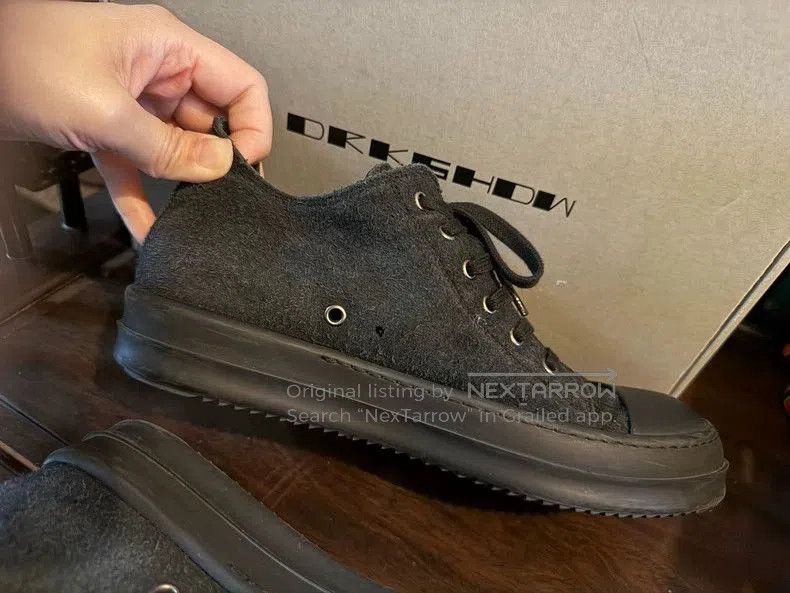 Rick Owens Rick Owens DRKSHDW Black Low. Size US 8 / EU 41 - 5 Thumbnail